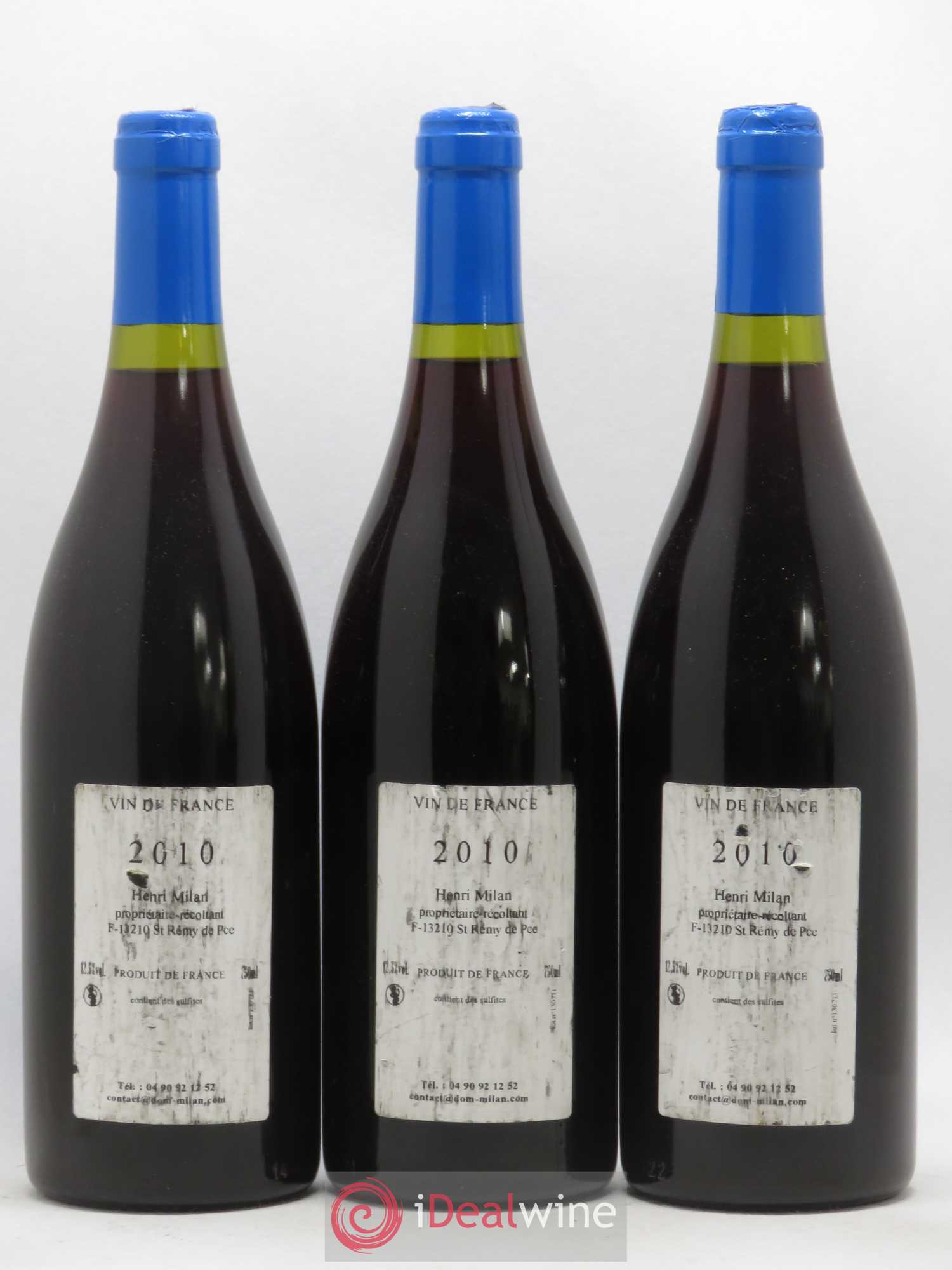 Vin de France Le Jardin Henri Milan 2010 - Lot de 6 bouteilles - 4