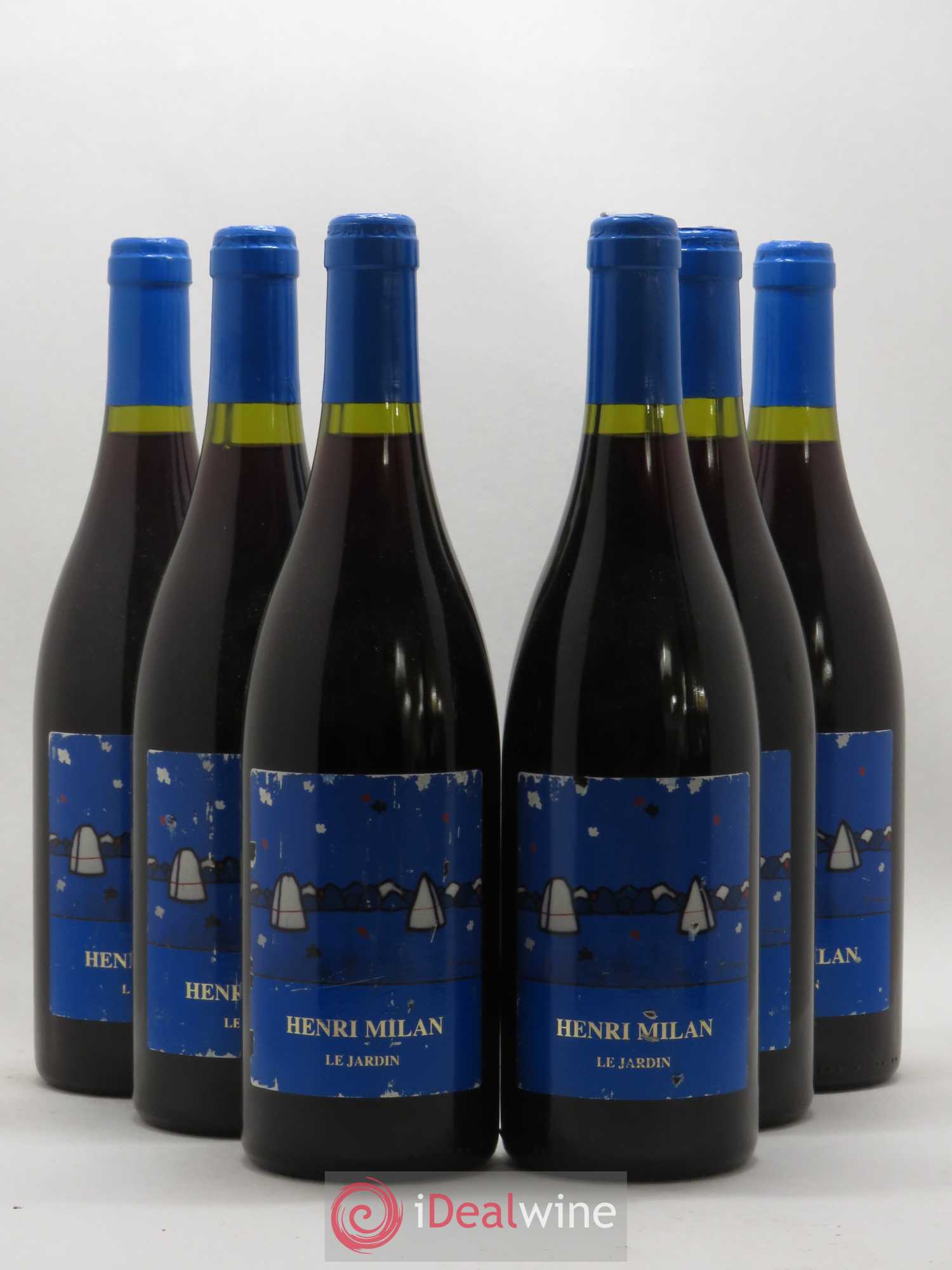 Vin de France Le Jardin Henri Milan 2010 - Lot de 6 bouteilles - 0