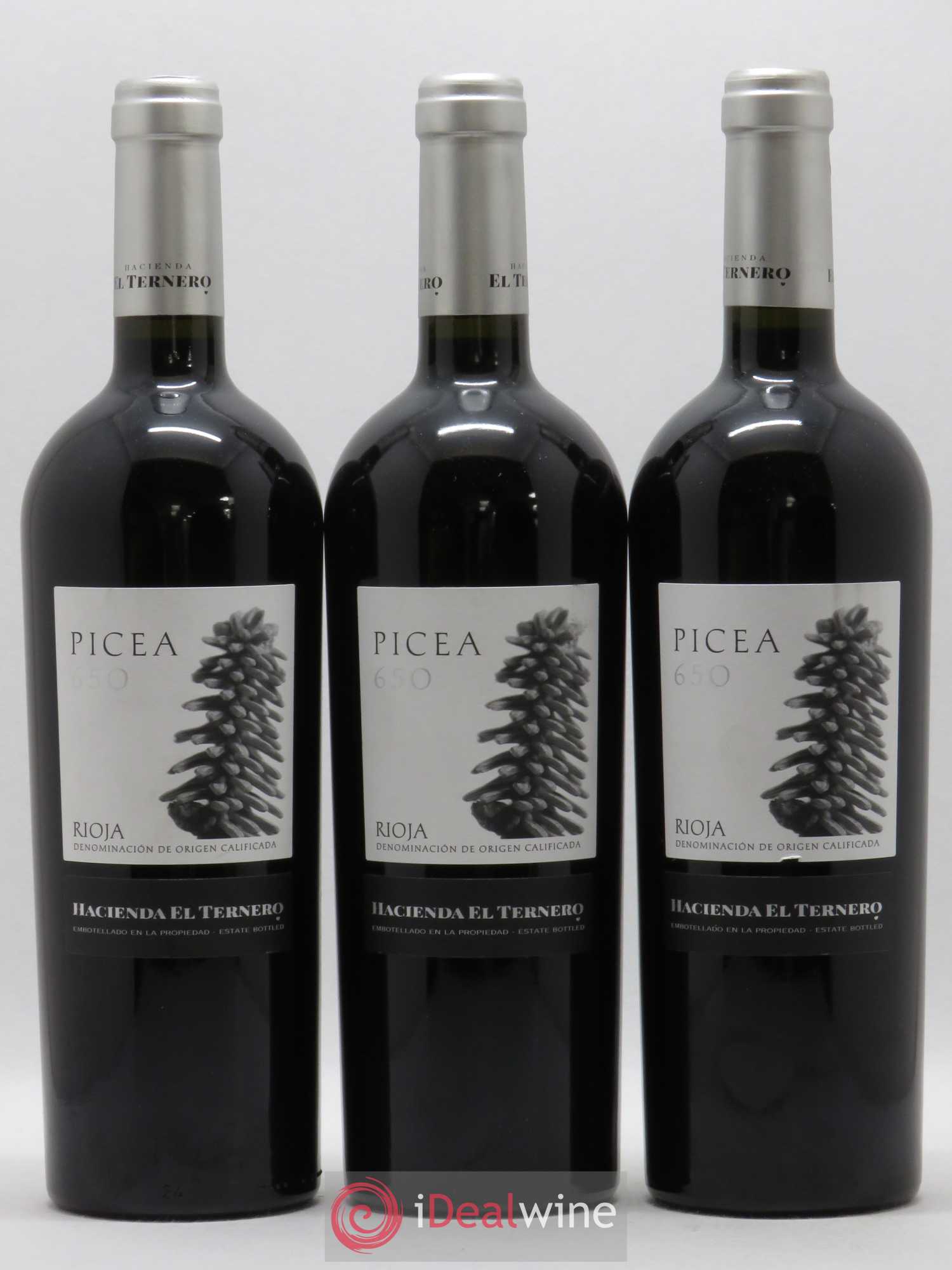 Rioja DOCA El Ternero Picea 650 (sans prix de réserve) 2009 - Posten von 3 Flaschen - 0