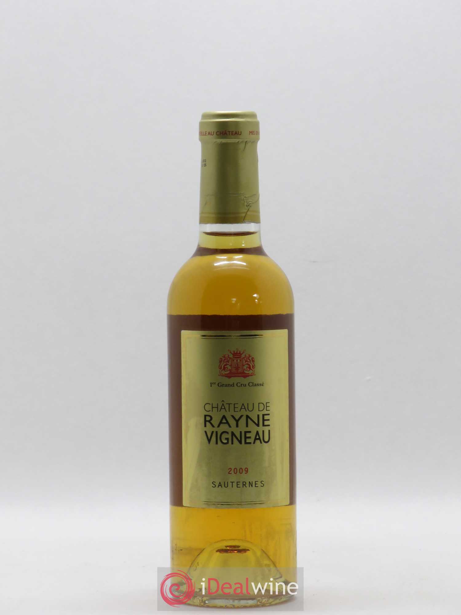 Château de Rayne Vigneau 1er Grand Cru Classé (senza prezzo di riserva) 2009 - Lotto di 1 mezza bottiglia - 0