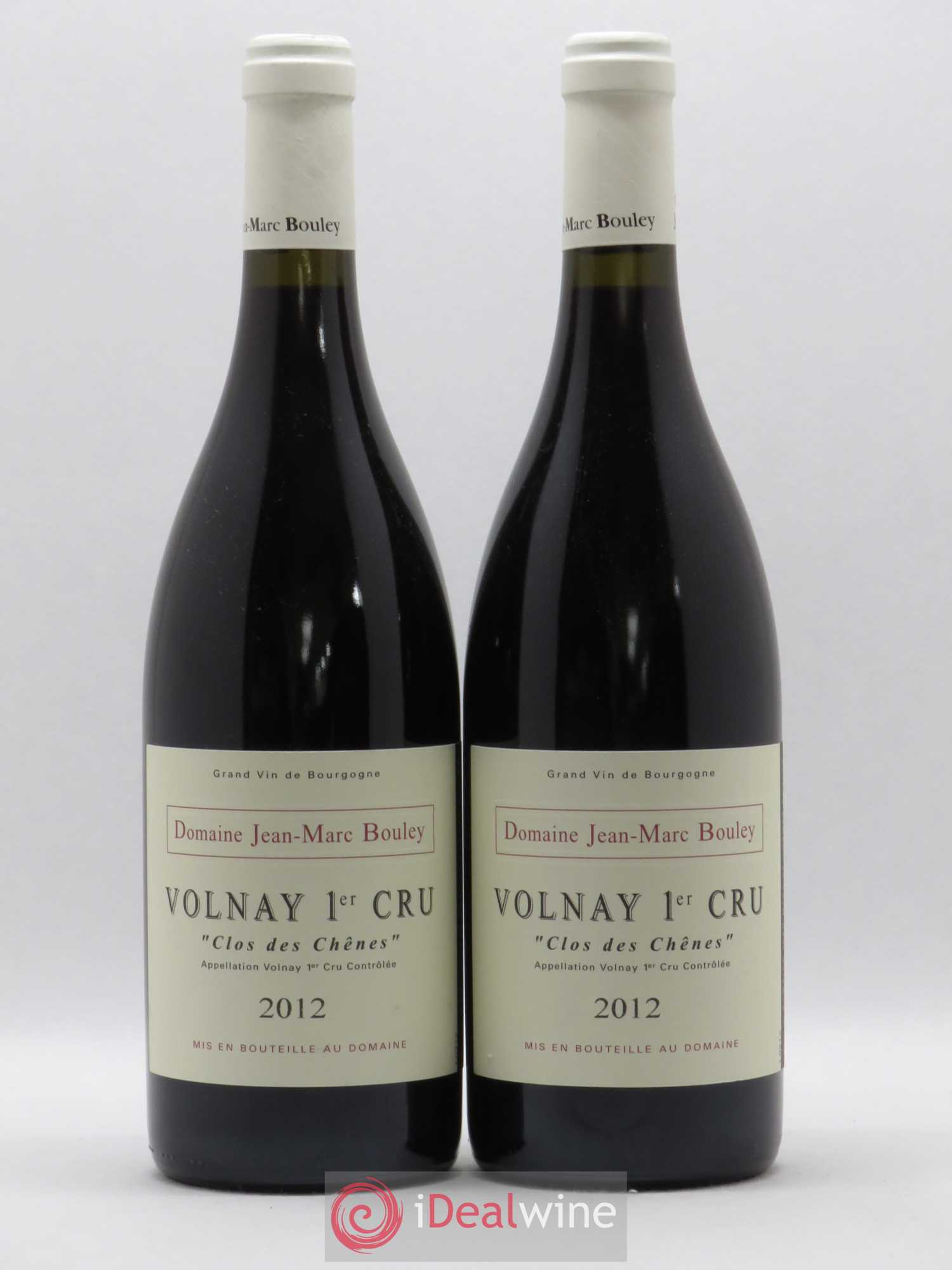 Volnay 1er Cru Clos des Chenes Domaine Bouley 2012 - Posten von 2 Flaschen - 0