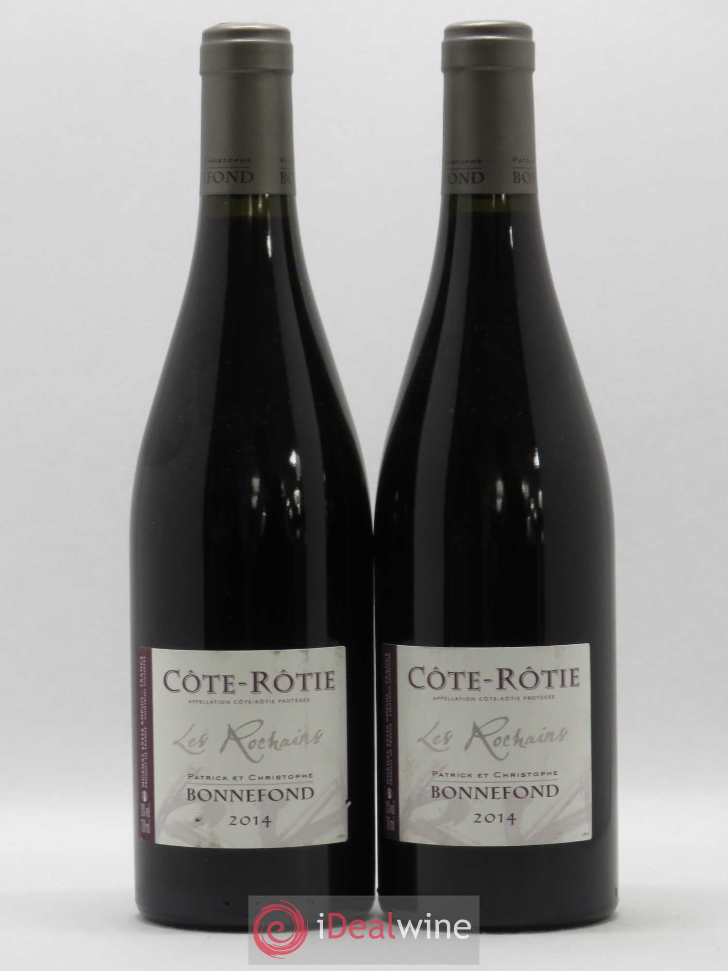 Côte-Rôtie Domaine Bonnefond (sans prix de réserve) 2014 - Posten von 2 Flaschen - 0