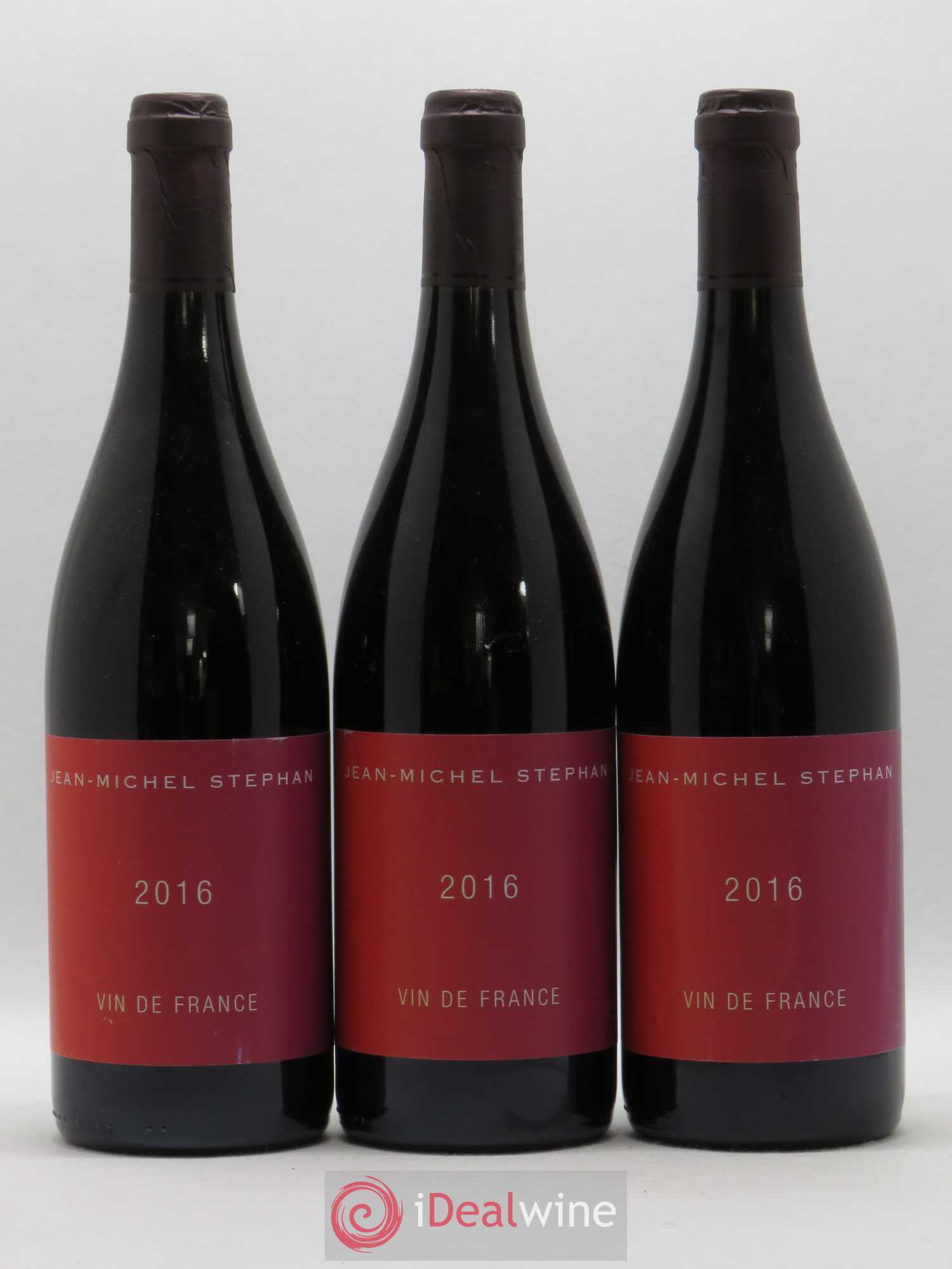 Vin de France Syrah Jean-Michel Stephan 2016 - Lot de 5 bouteilles - 1