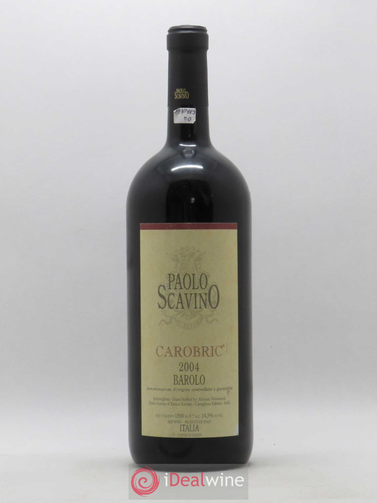 Barolo Carobric Paolo Scavino (sans prix de réserve) 2004 - Posten von 1 Magnum - 0