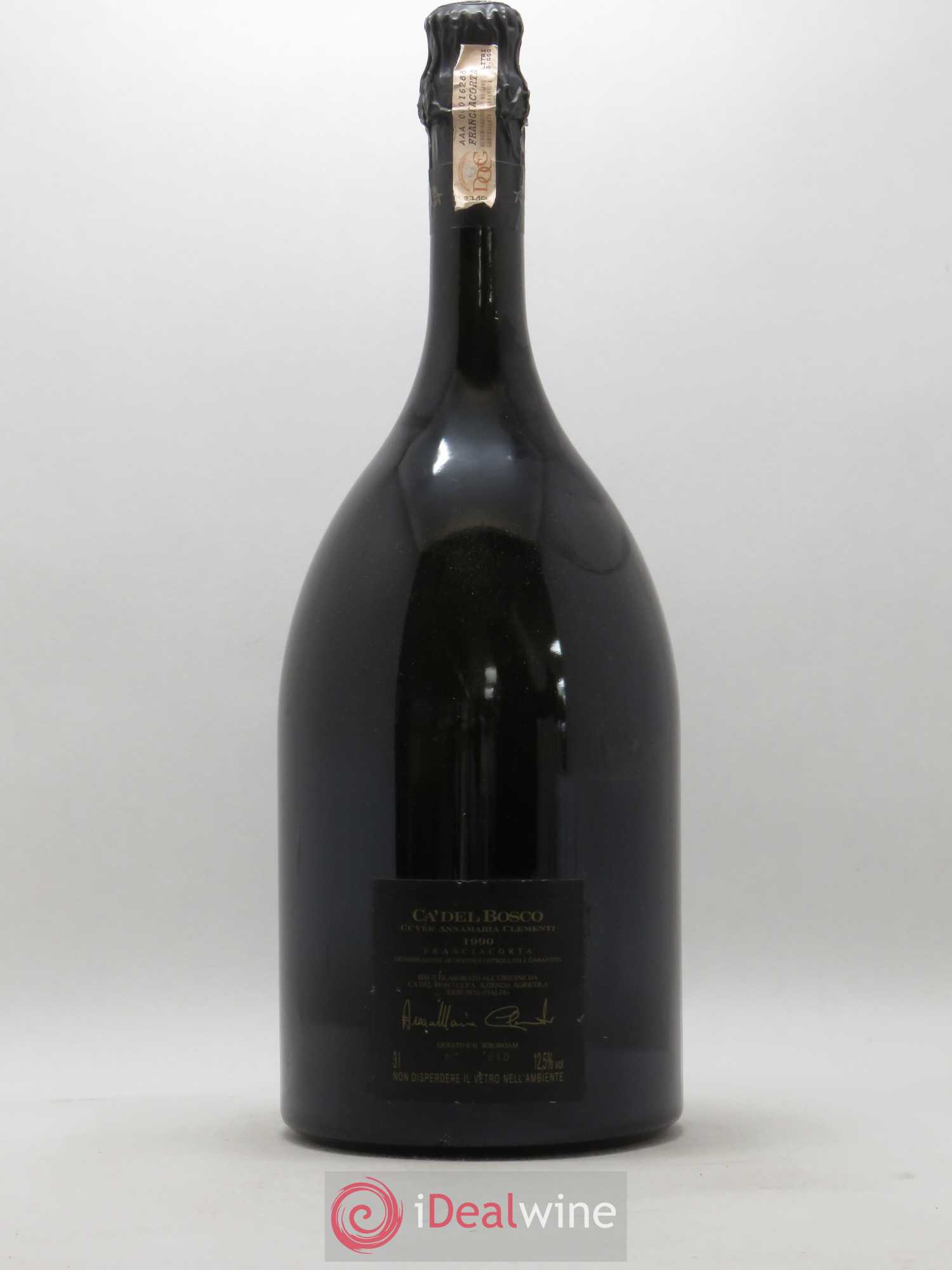 Franciacorta DOCG Riserva Annamaria Clementi Ca del Bosco  (ohne Mindestpreis) 1990 - Posten von 1 Doppel-Magnum - 1