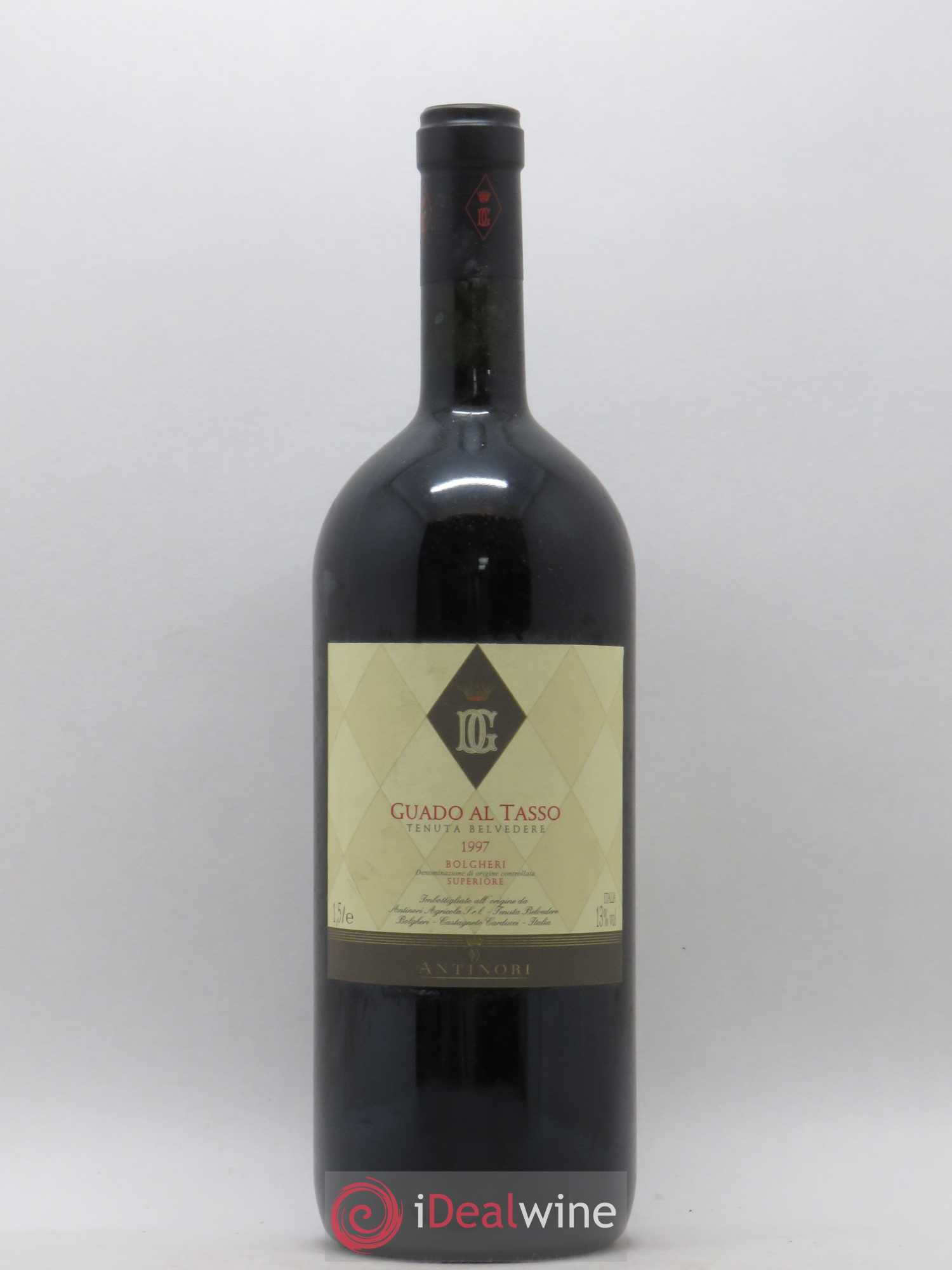 Bolgheri Superiore DOC Guado al Tasso Tenuta Guado al Tasso - Marchesi Antinori (sans prix de réserve) 1997 - Lot de 1 magnum - 0