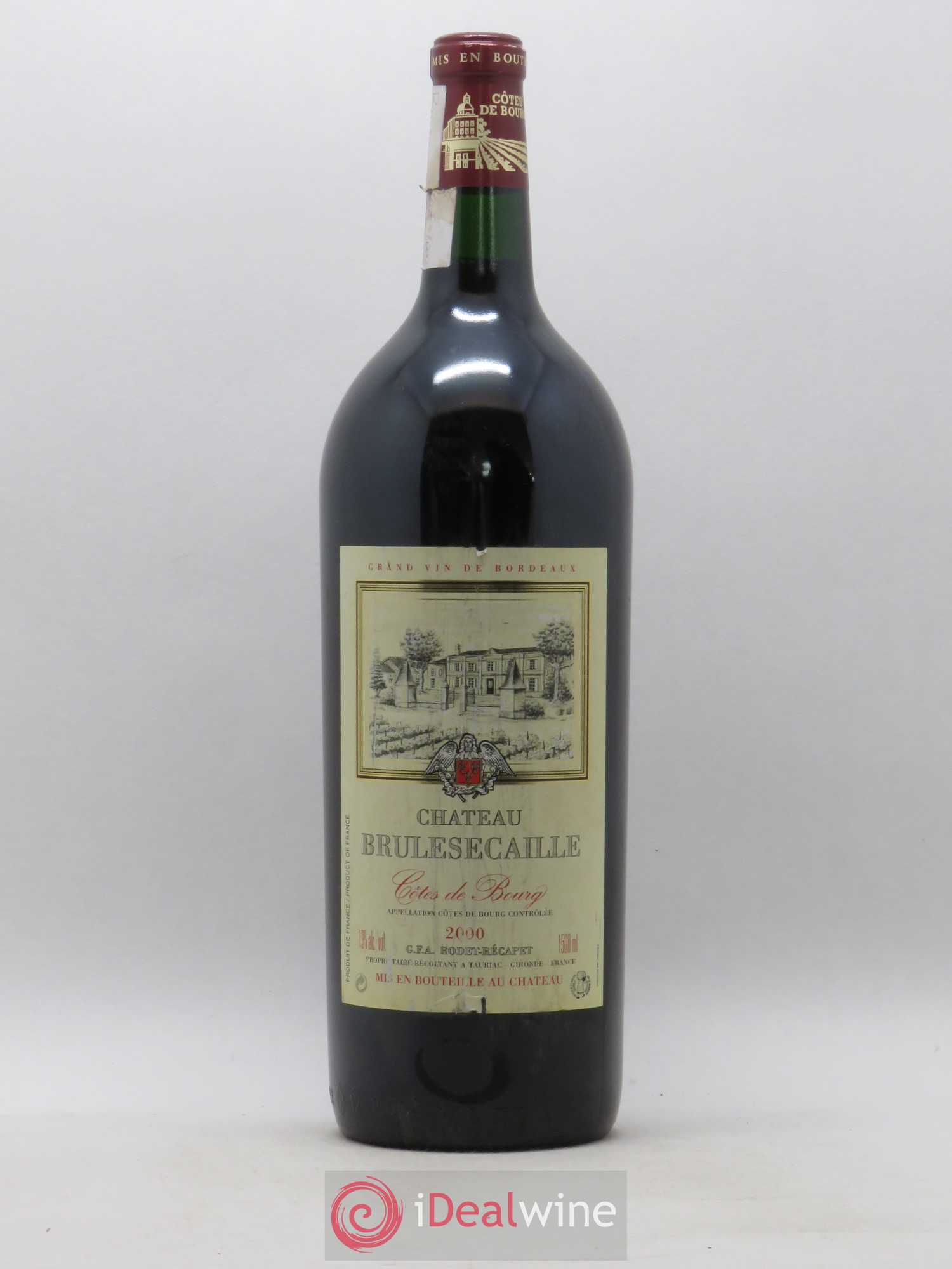 Château Brulesecaille (sans prix de réserve) 2000 - Lot de 1 magnum - 0