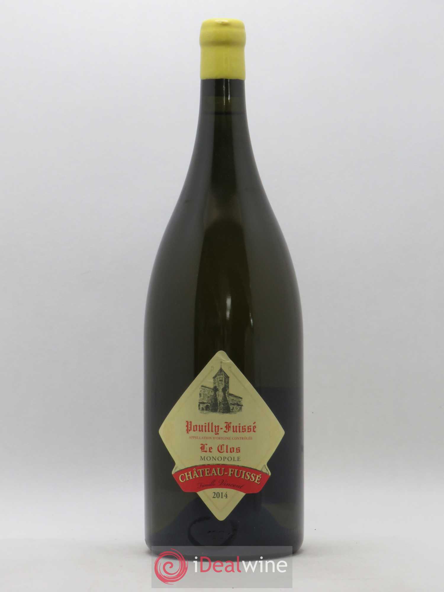 Pouilly-Fuissé Le Clos Château Fuissé (sans prix de réserve) 2014 - Posten von 1 Magnum - 0