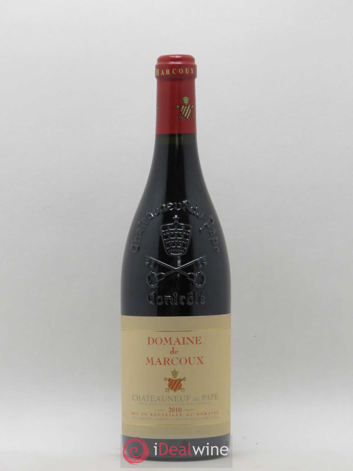 Châteauneuf-du-Pape Marcoux (Domaine de) (sans prix de réserve) 2010 - Lot de 1 bouteille - 0