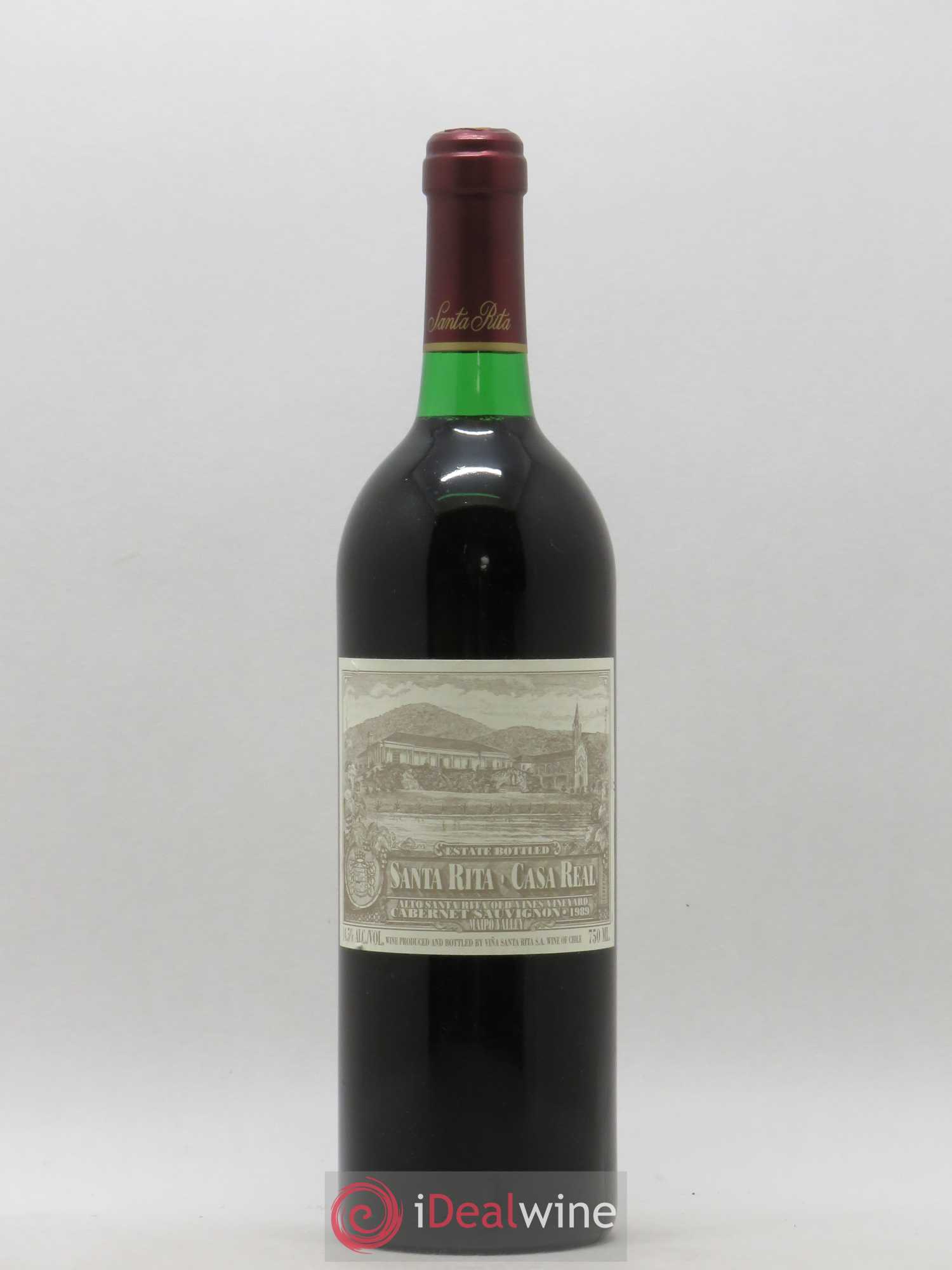 Vins Etrangers Chili Santa Rita Casa Real (sans prix de réserve) 1989 - Posten von 1 Flasche - 0
