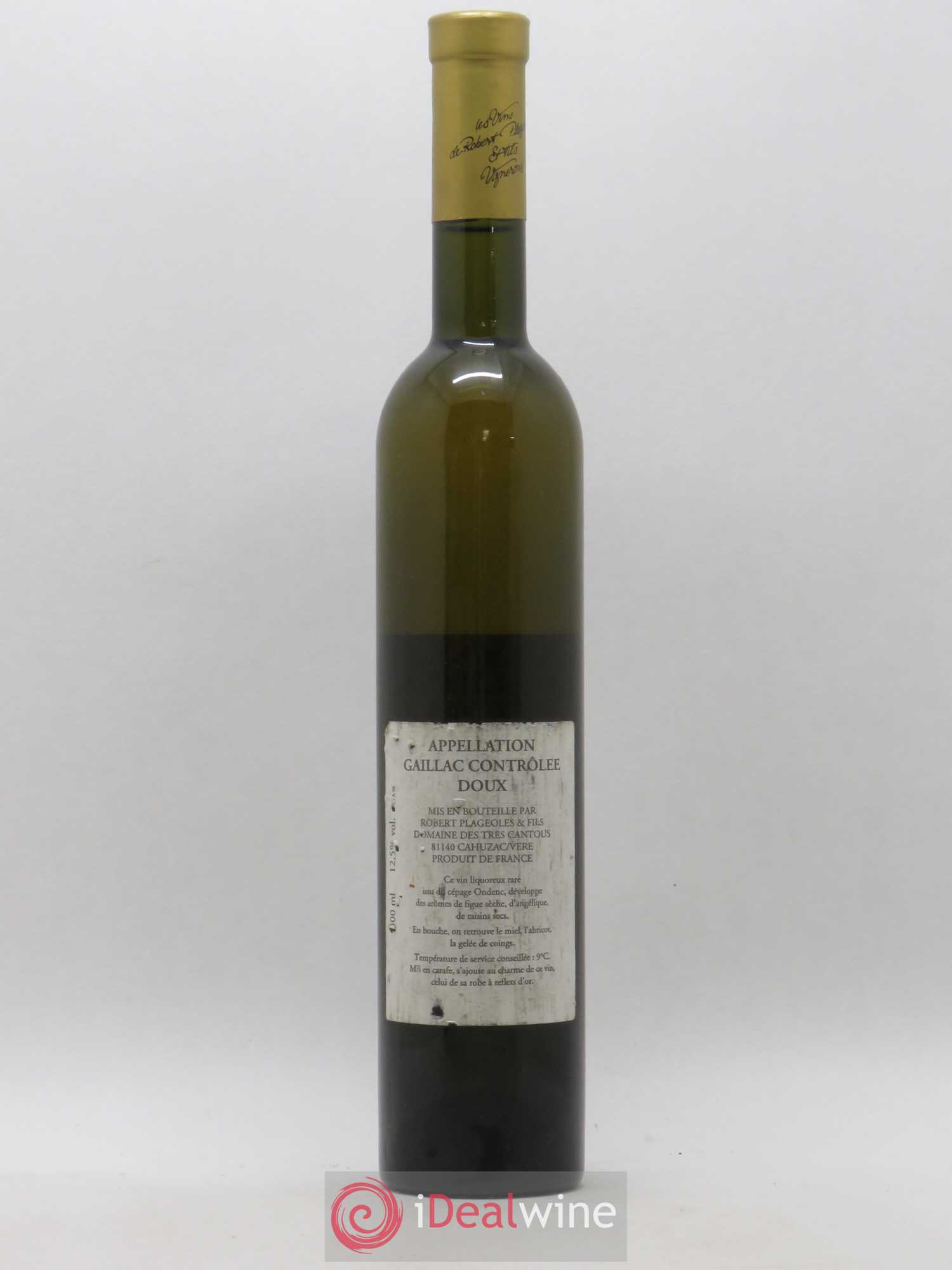 Gaillac Vin d'Autan Plageoles 50cl (senza prezzo di riserva) 1996 - Lotto di 1 bottiglia - 1