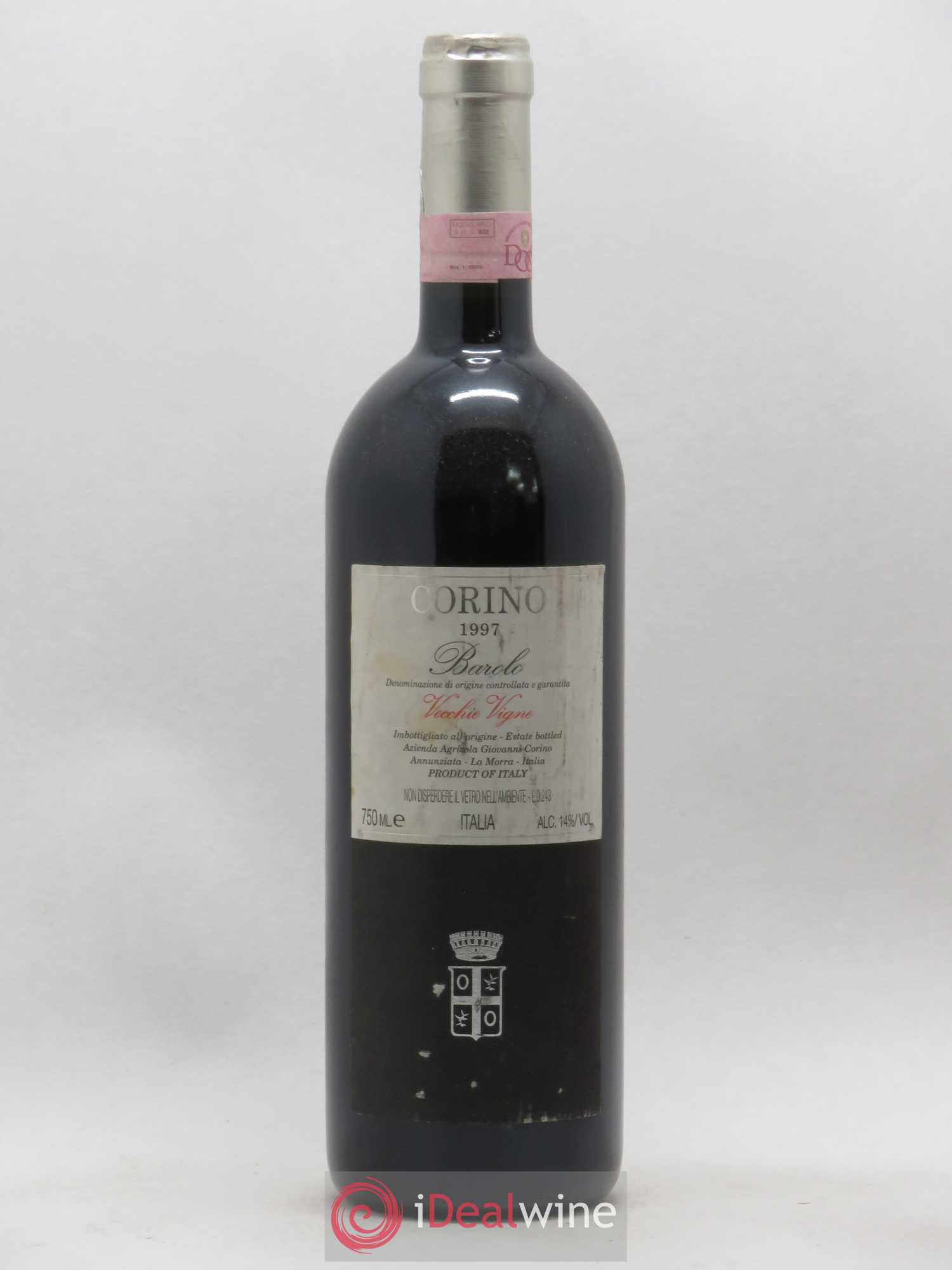 Barolo Vecchie Vigne Corino (sans prix de réserve) 1997 - Posten von 1 Flasche - 0
