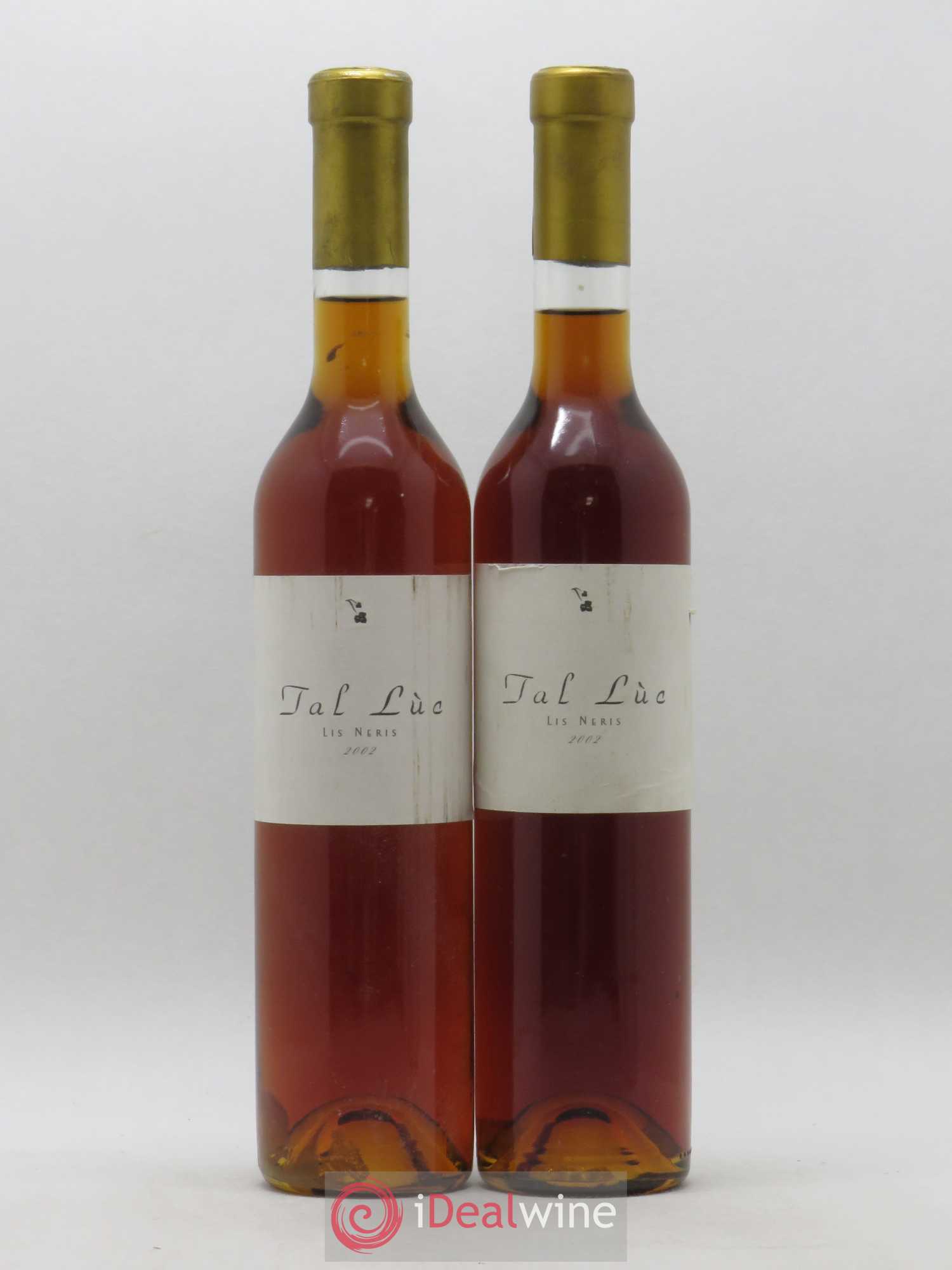 Italie Vino Passito Bianco Tal Luc Lis Neris 50cl (sans prix de réserve) 2002 - Lotto di 2 bottiglie - 0