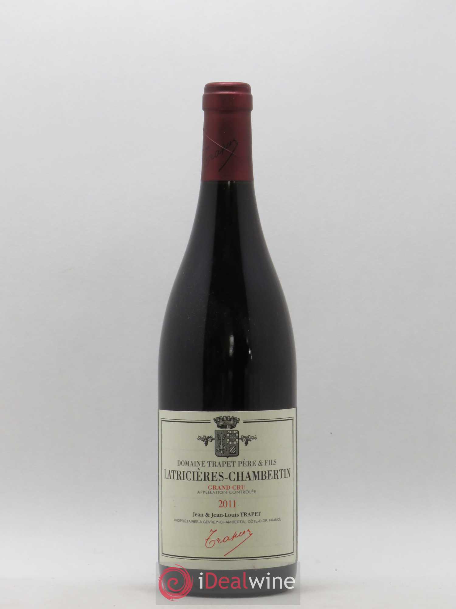 Latricières-Chambertin Grand Cru Domaine Trapet (sans prix de réserve) 2011 - Lot de 1 bouteille - 0