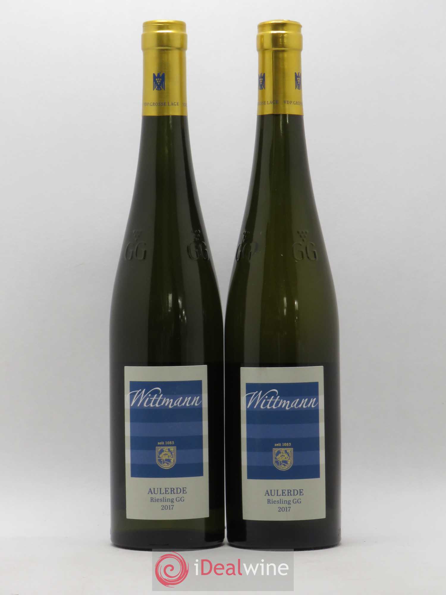 Allemagne Mosel-Saar Riesling GG Trocken Westhofen Aulerde Grosse Lage Wittmann (sans prix de réserve) 2017 - Posten von 2 Flaschen - 0