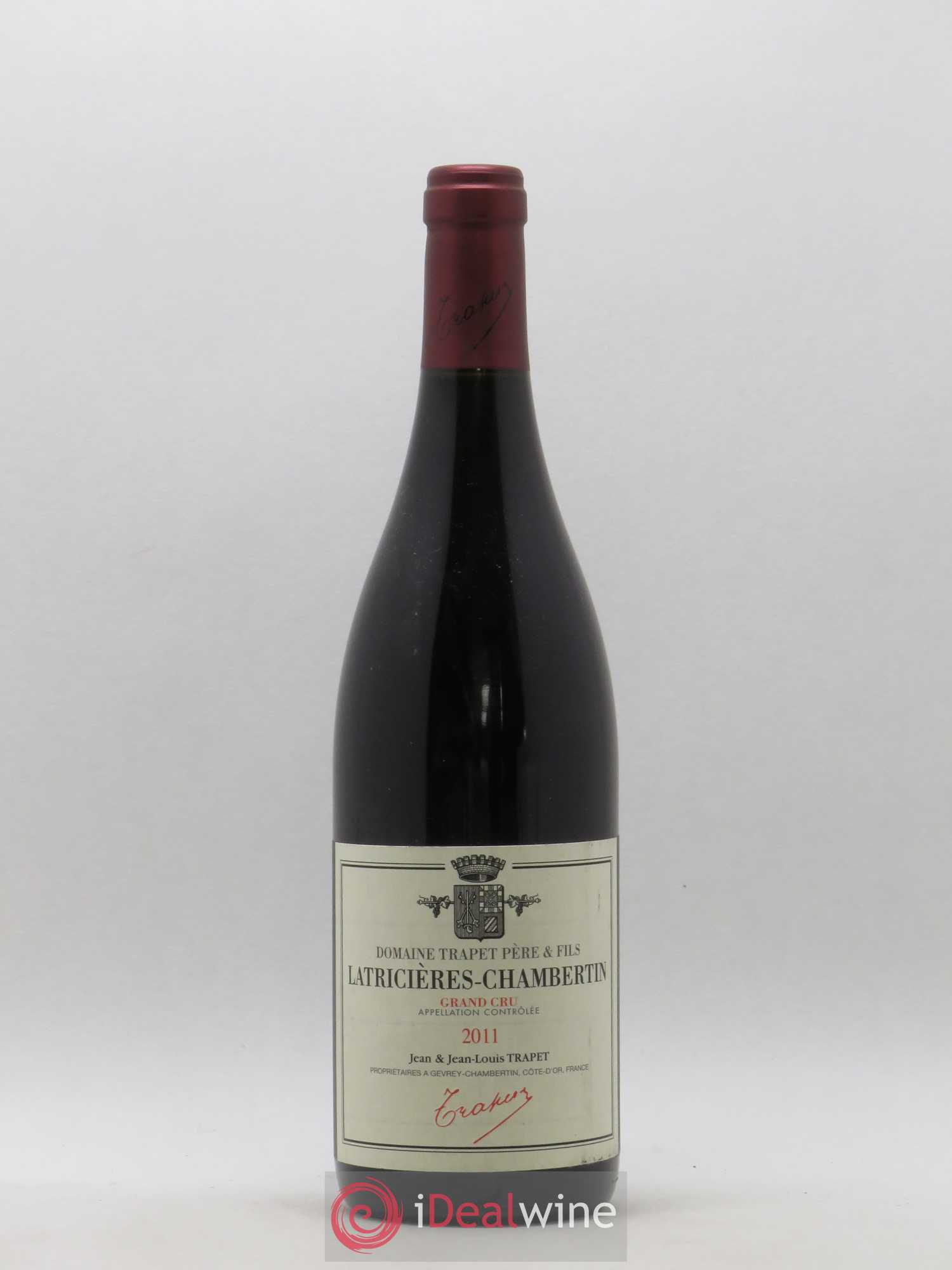 Latricières-Chambertin Grand Cru Domaine Trapet (sans prix de réserve) 2011 - Lot de 1 bouteille - 0