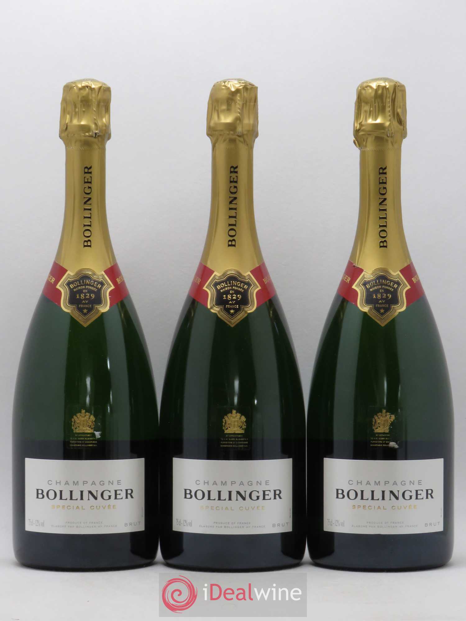 Special Cuvée Brut Bollinger (sans prix de réserve) - Lot de 3 bouteilles - 0