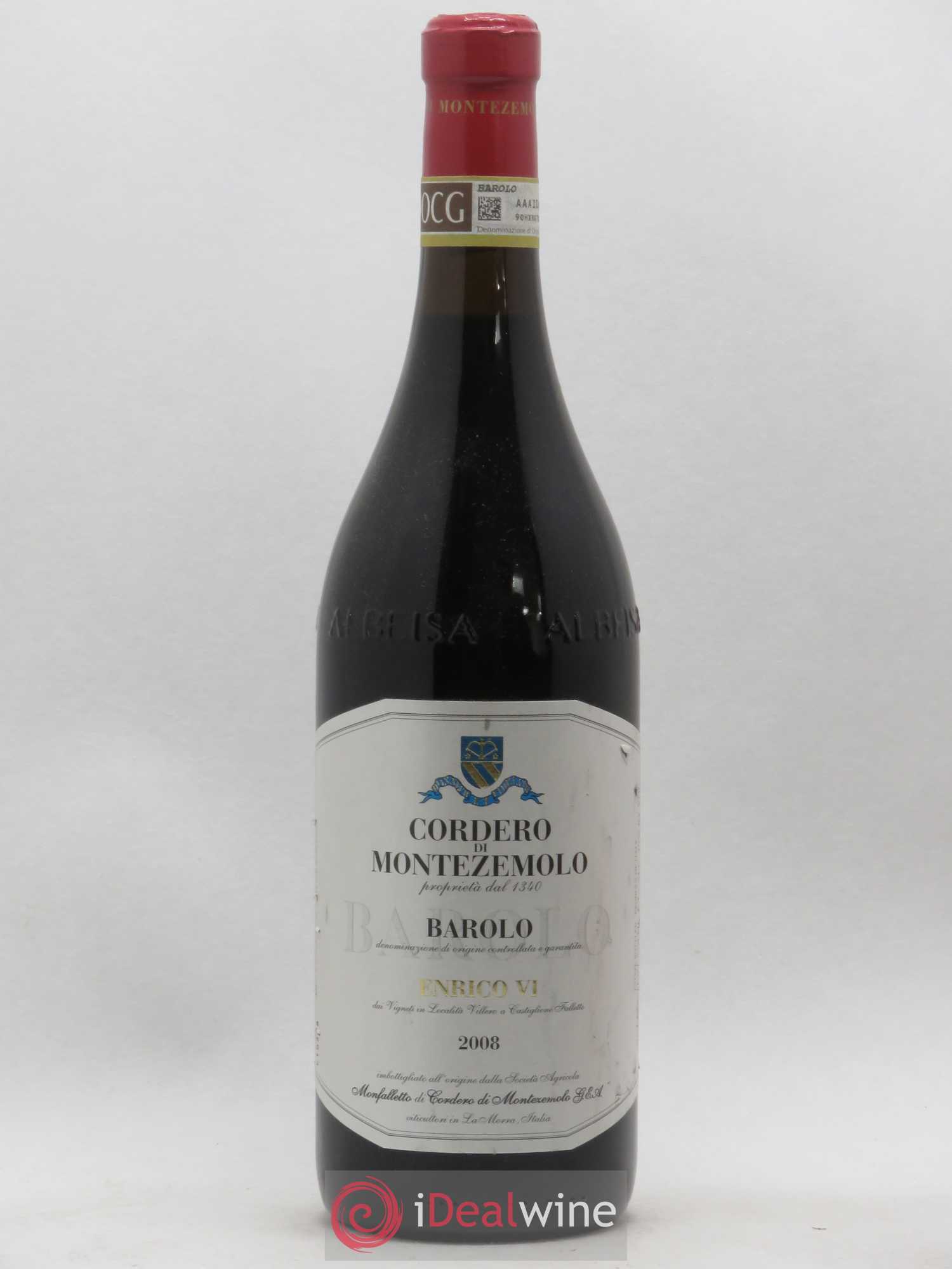 Barolo Cordero di Montezemolo Enrico VI (sans prix de réserve) 2008 - Posten von 1 Flasche - 0