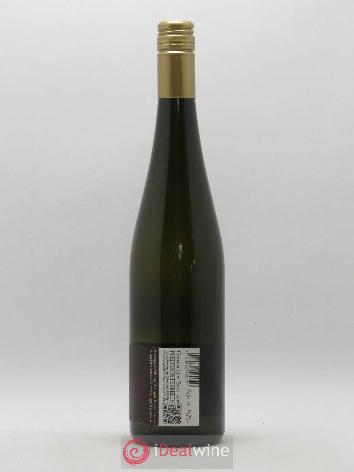 Autriche Gemischter Satz Braitenpuechtorff Groiss (sans prix de réserve) 2016 - Posten von 1 Flasche - 1