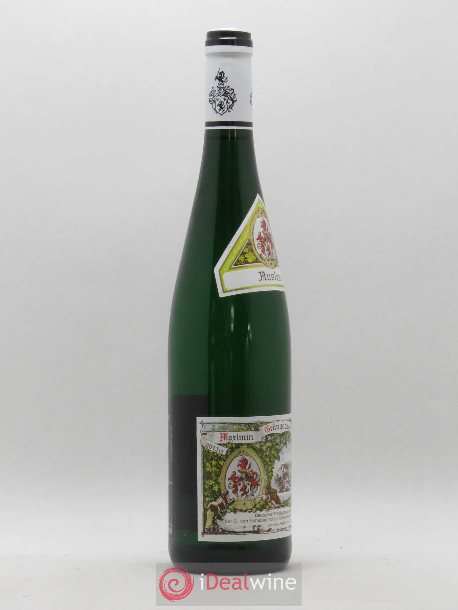 Allemagne Mosel-Saar Riesling Auslese Maximin Grunhauser Herrenberg Von Schubert'schen (sans prix de réserve) 2013 - Posten von 1 Flasche - 1
