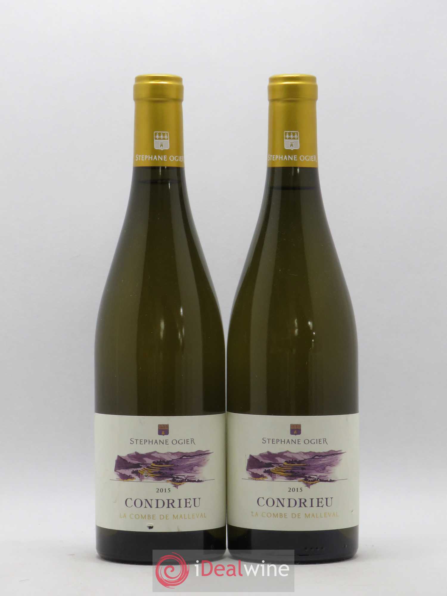 Condrieu La Combe de Malleval Stéphane Ogier 2015 - Lot de 2 bouteilles - 0
