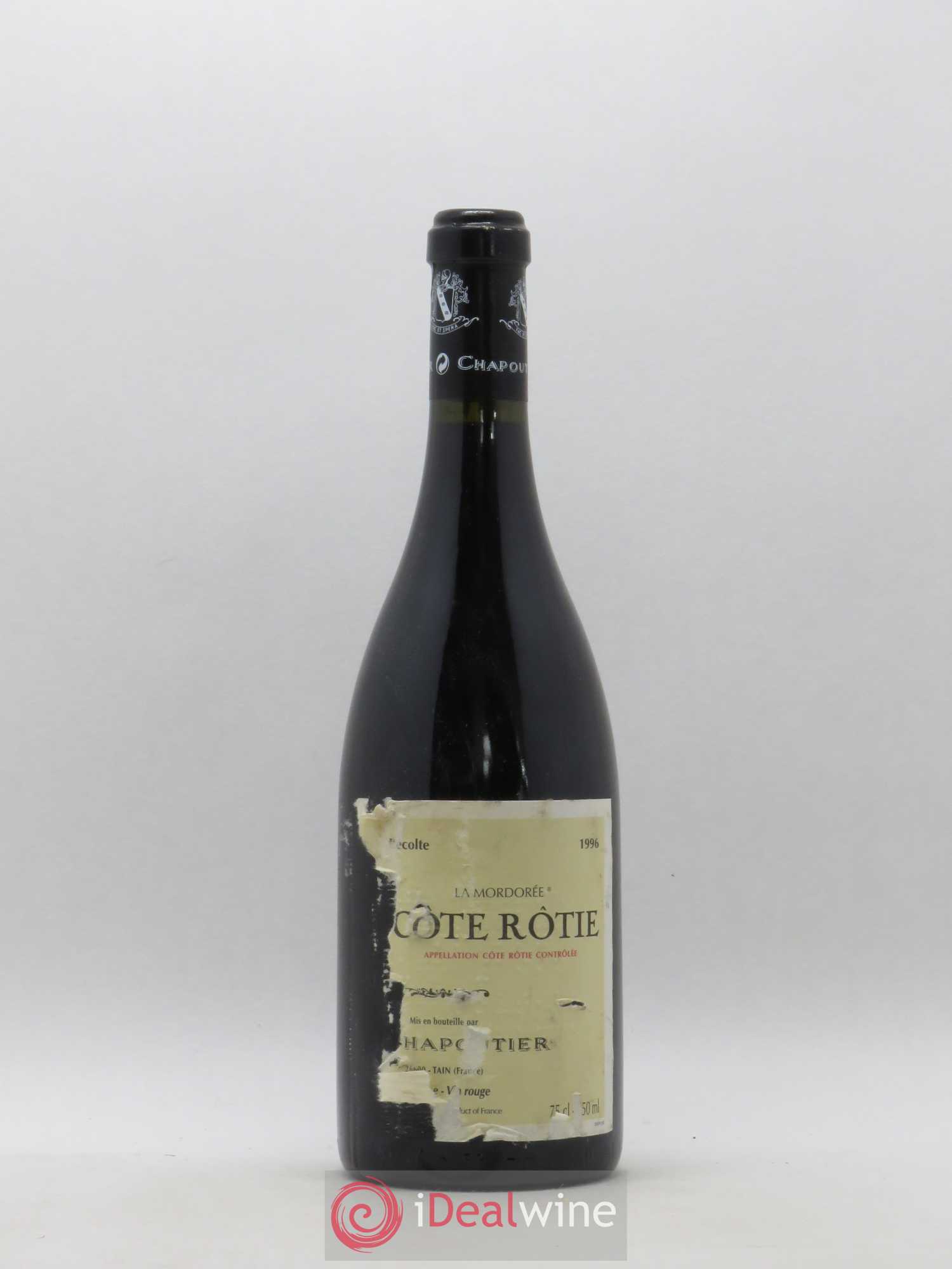 Côte-Rôtie La Mordorée Chapoutier (sans prix de réserve) 1996 - Lot de 1 bouteille - 0