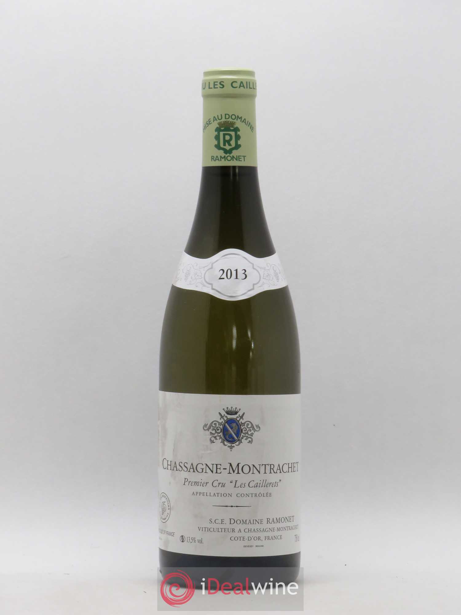 Chassagne-Montrachet 1er Cru Les Caillerets Ramonet (Domaine) 2013 - Posten von 1 Flasche - 0