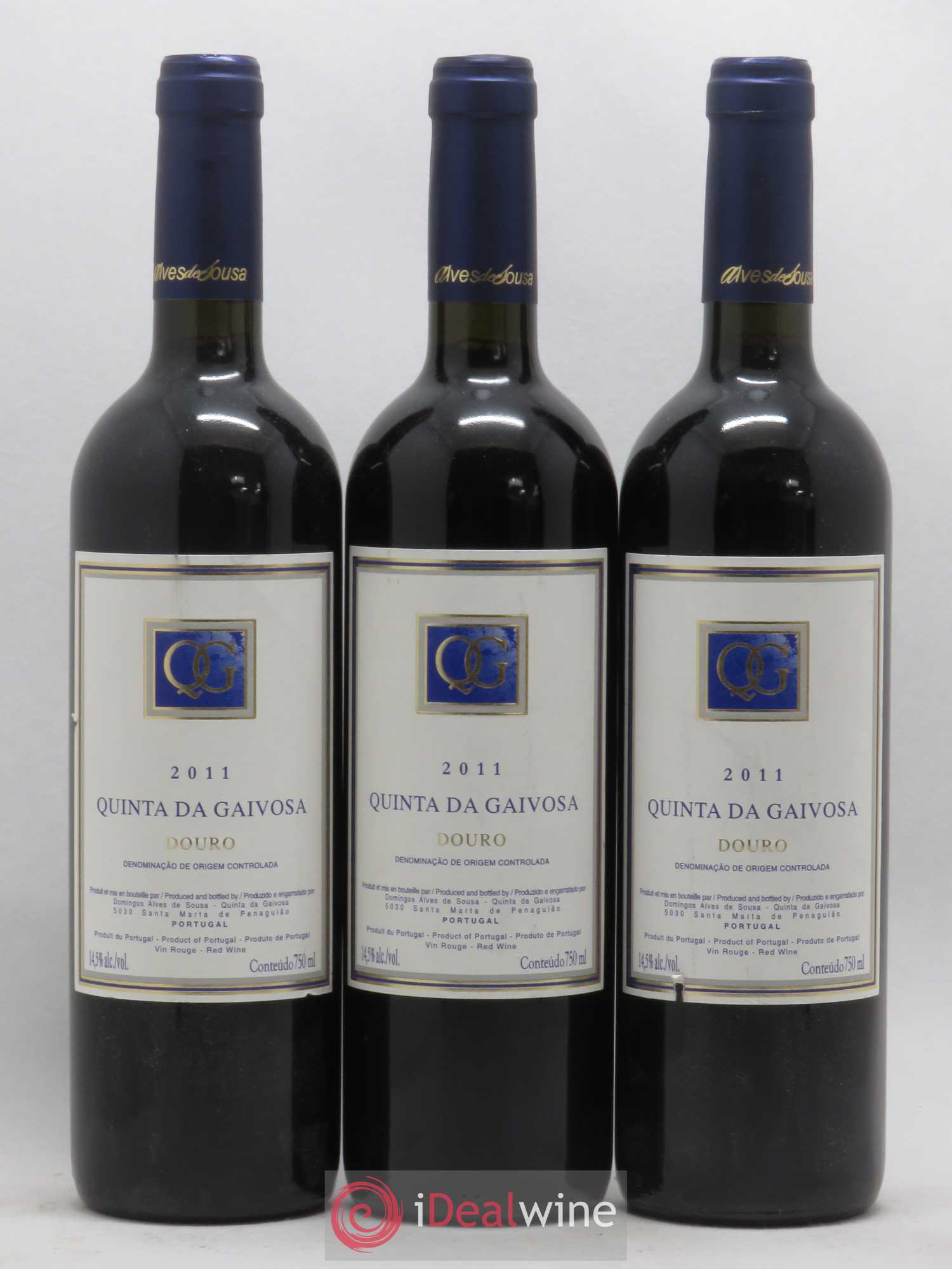 Porto Vintage Quinta Da Gaivosa DOC (sans prix de réserve) 2011 - Lot de 3 bouteilles - 0