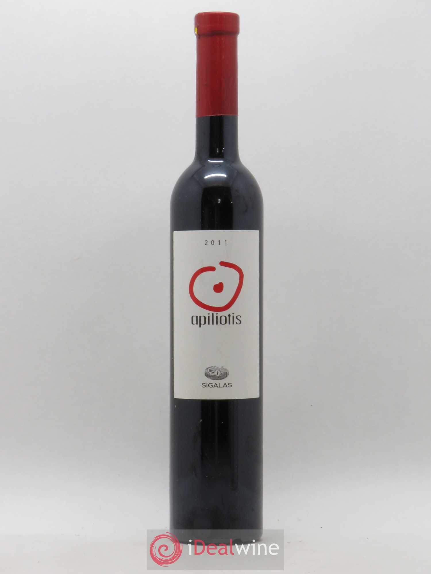 Vins Etrangers Cyclades IGP Vin doux Naturel Apiliotis Sigalas 50cl (sans prix de réserve) 2011 - Posten von 1 Flasche - 0