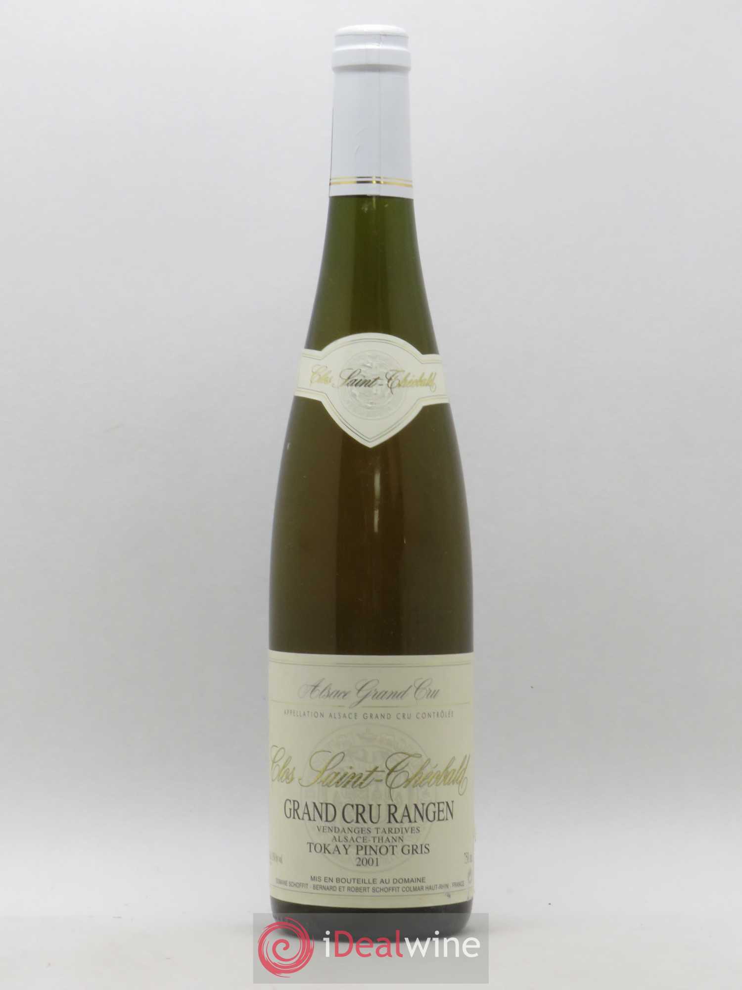 Pinot Gris Vendanges Tardives Grand Cru Rangen Clos Saint Théobald Schoffit (Domaine) (senza prezzo di riserva) 2001 - Lotto di 1 bottiglia - 0