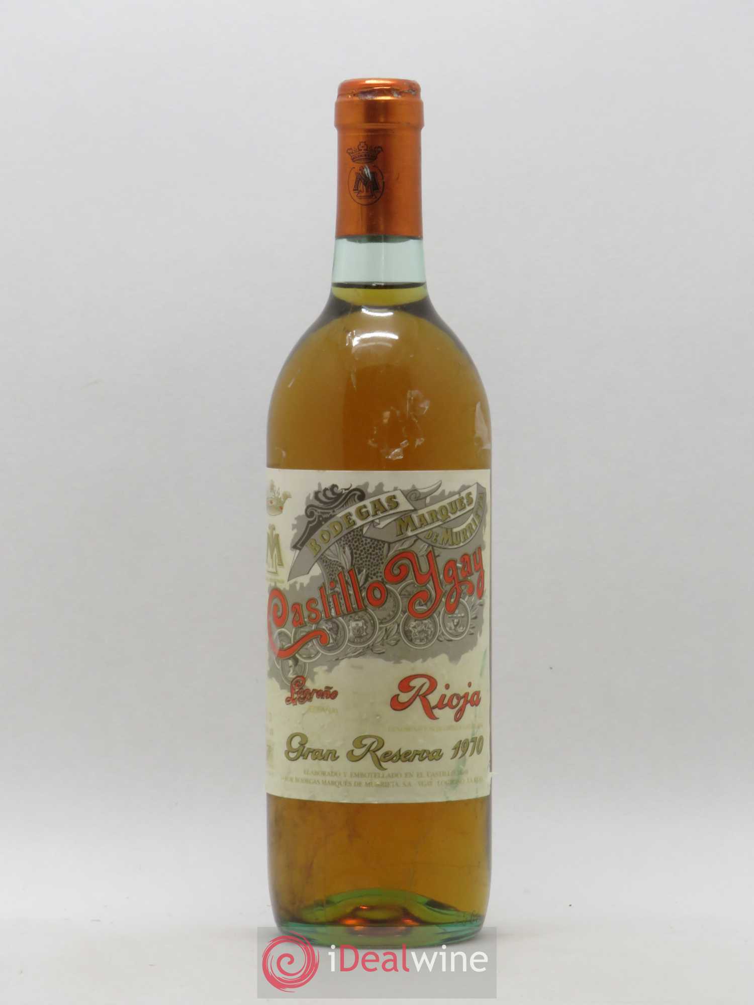 Rioja DOCA Gran Reserva Castillo Ygay (sans prix de réserve) 1970 - Lot de 1 bouteille - 0