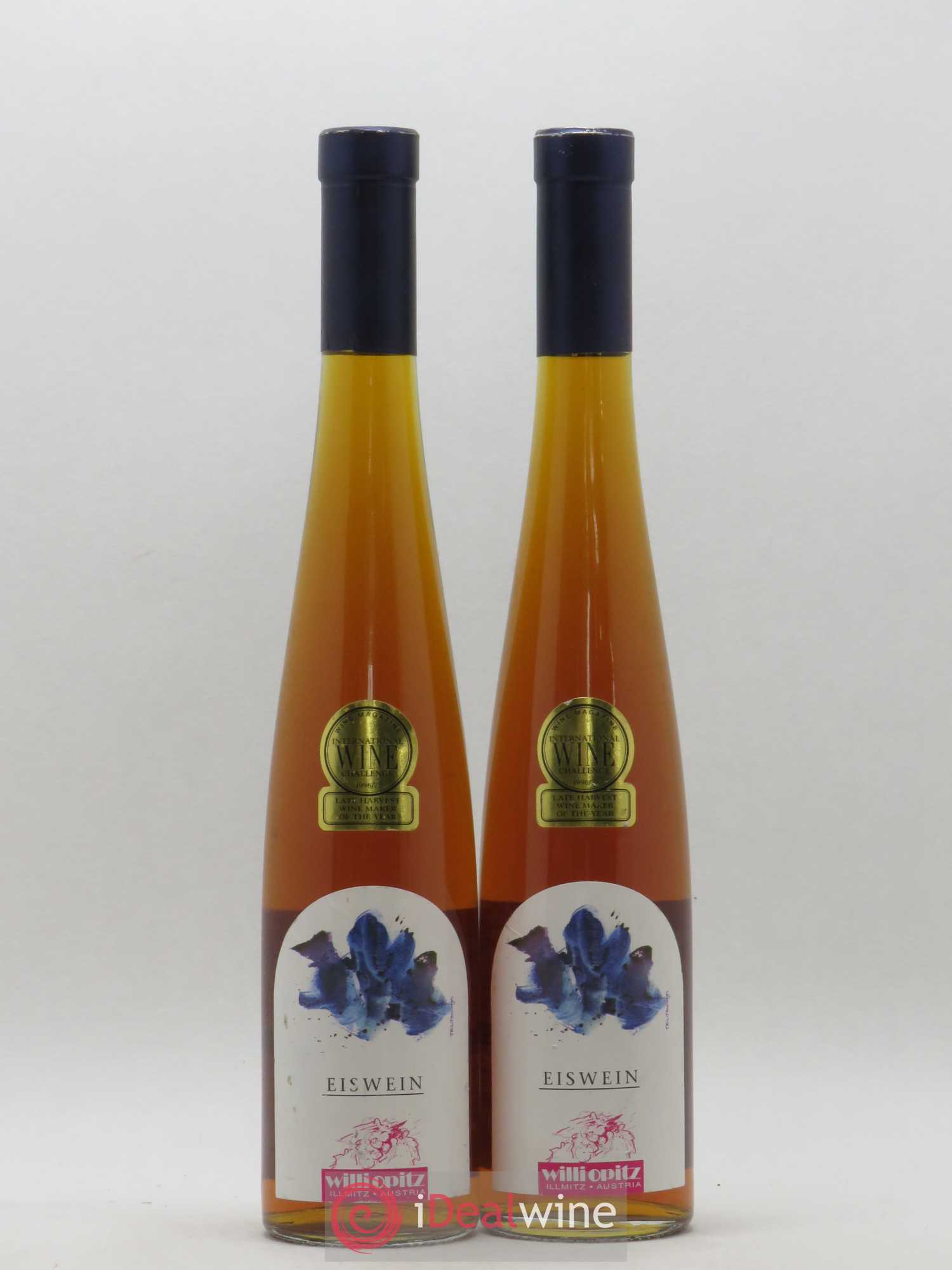 Autriche Welschriesling Eiswein Neusiedlersee Willi Opitz (sans prix de réserve) 1993 - Posten von 2 Demi-Flaschen - 0