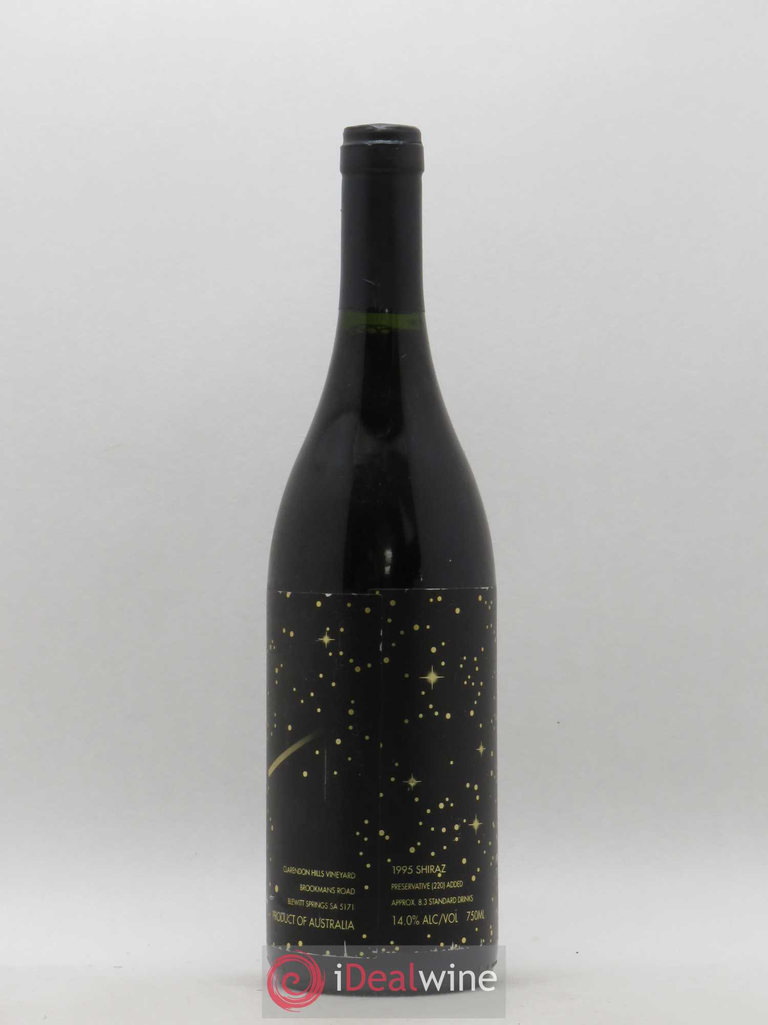 Australie Astralis Shiraz Clearendon Hills (sans prix de réserve) 1995 - Posten von 1 Flasche - 1