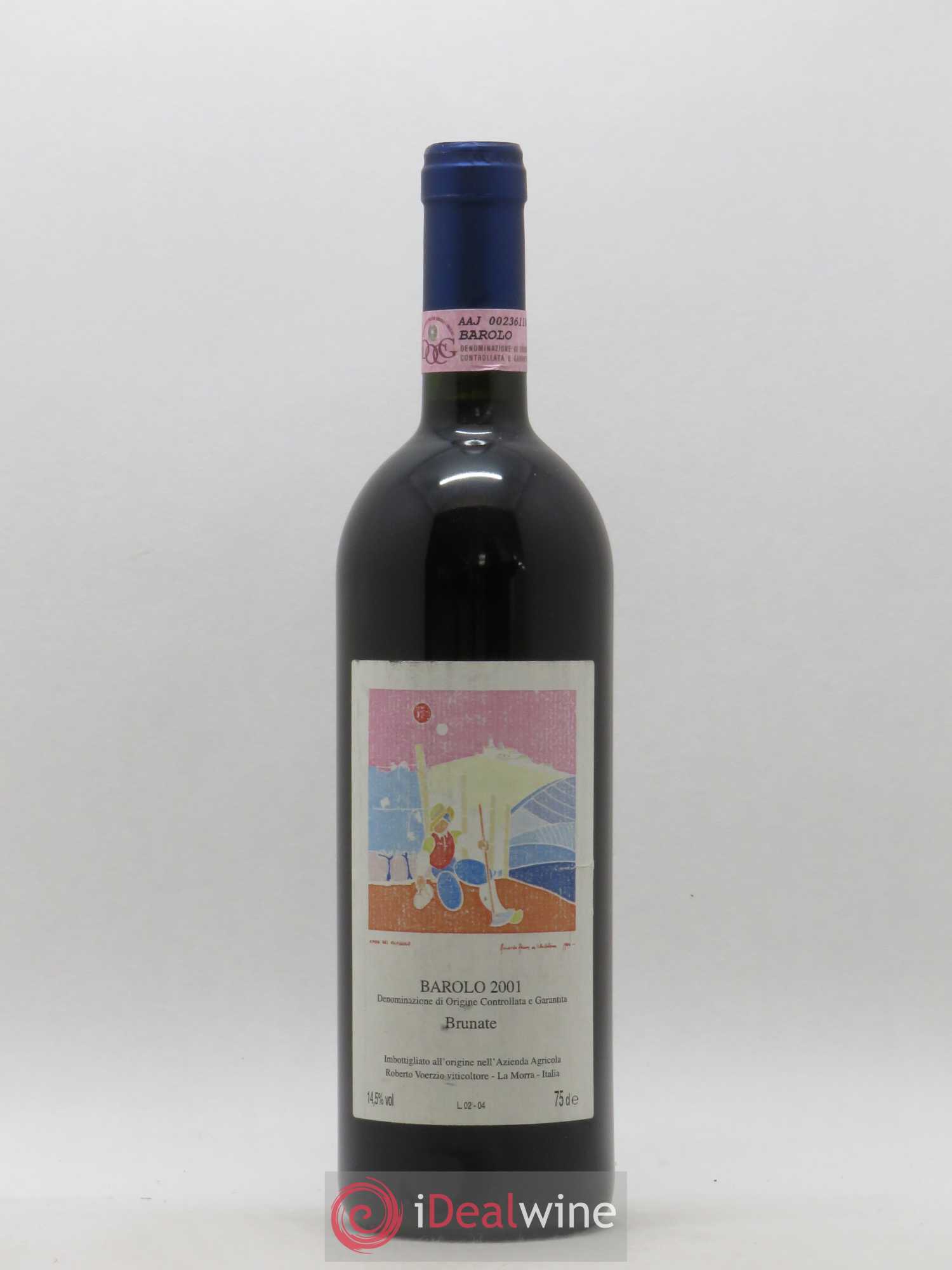Barolo DOCG Brunate Roberto Voerzio (sans prix de réserve) 2001 - Lot de 1 bouteille - 0