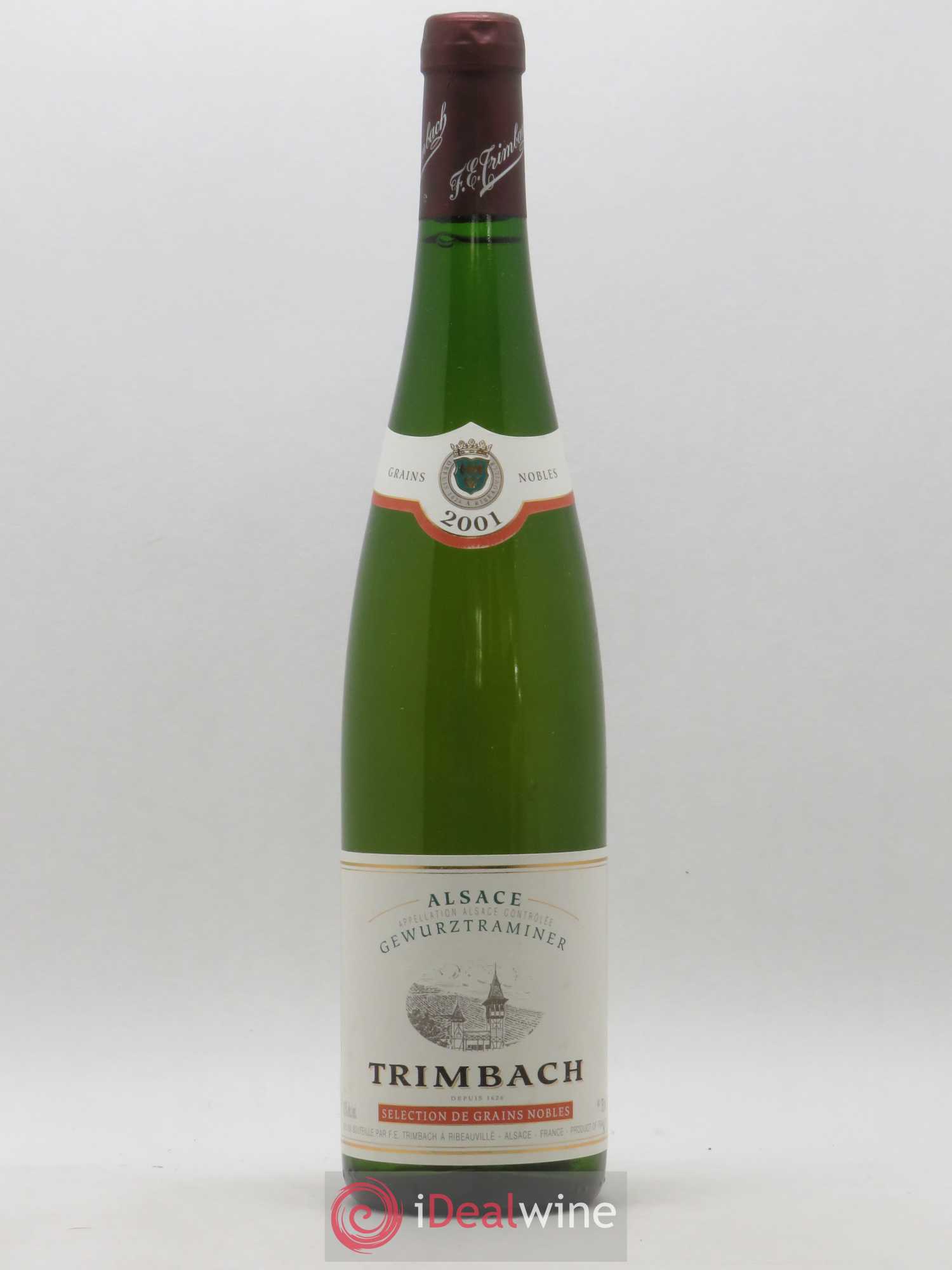 Alsace Gewurztraminer Sélection de Grains Nobles Trimbach (Domaine) (senza prezzo di riserva) 2001 - Lotto di 1 bottiglia - 0