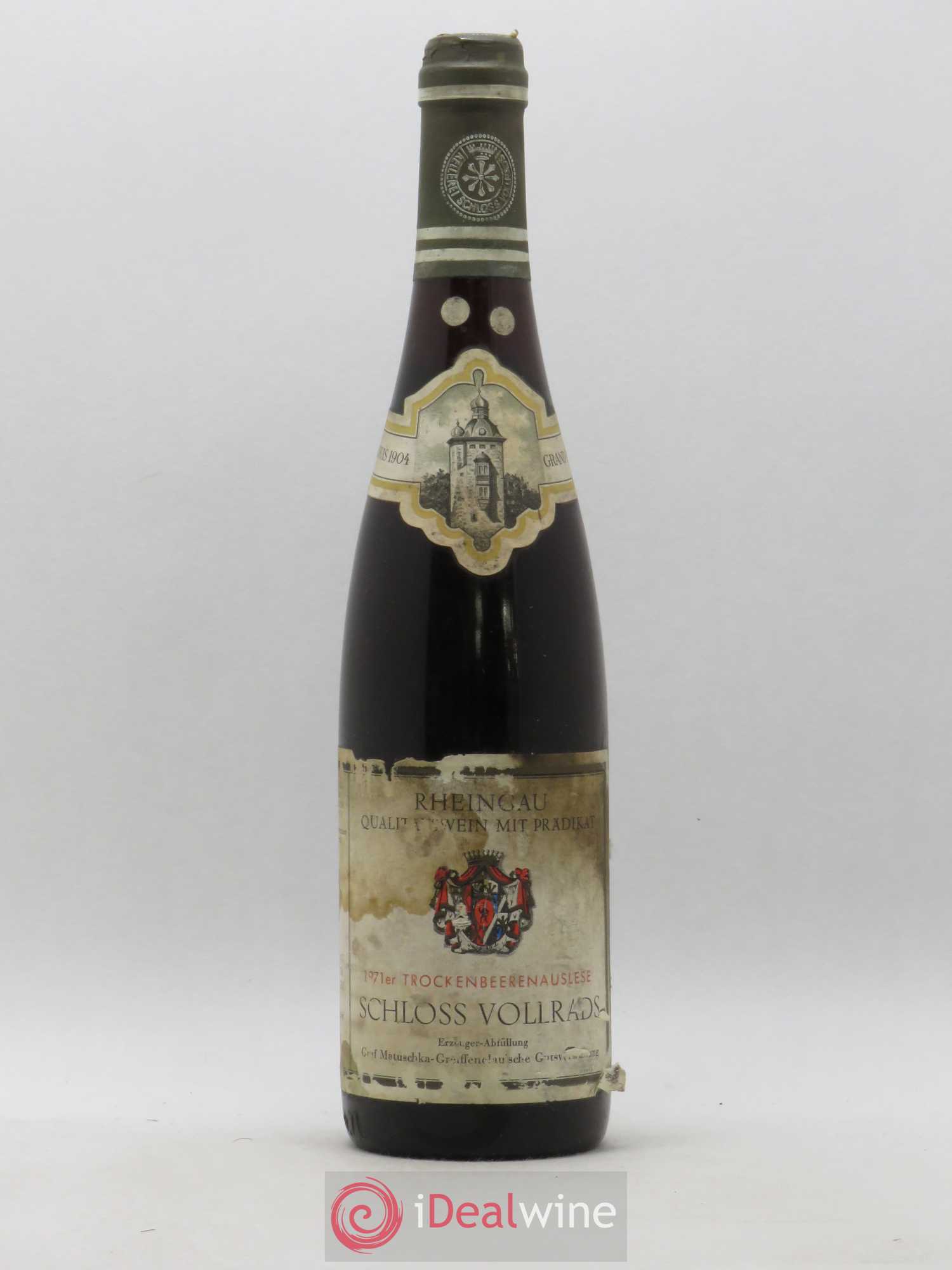 Allemagne Rheingau Trockenbeerenauslese Schloss Vollrads (sans prix de réserve) 1971 - Posten von 1 Flasche - 0