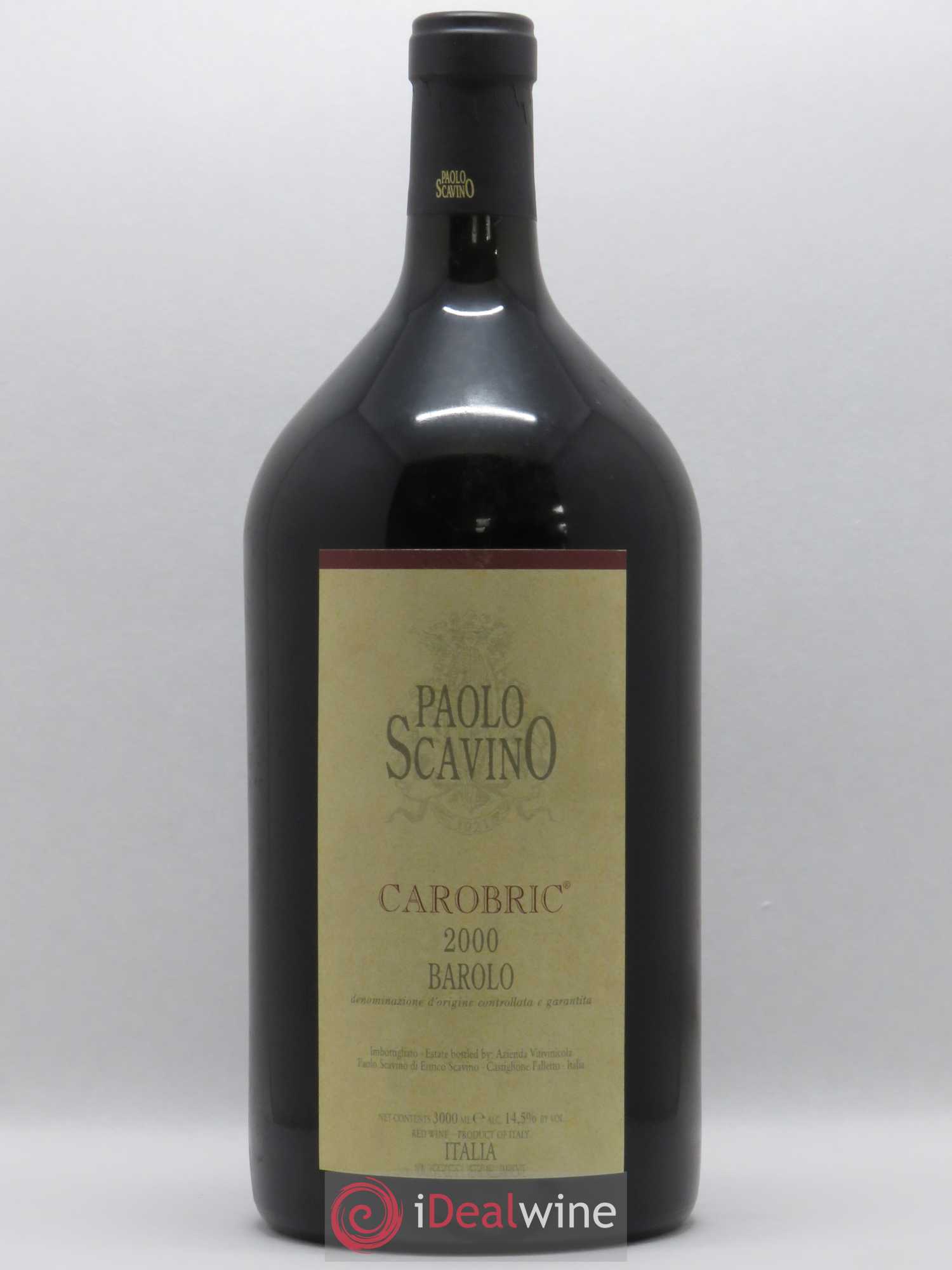 Barolo Paolo Scavino Carobrioc 2000 - Posten von 1 Doppel-Magnum - 0
