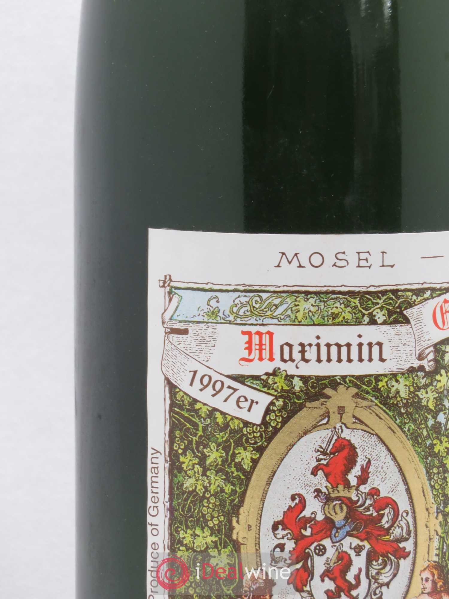Riesling Maximin Grunhauser Herrenberg Riesling Auslese Der C Von Schubert'schen Schlobkellerei (sans prix de réserve) 1997 - Posten von 1 Flasche - 1