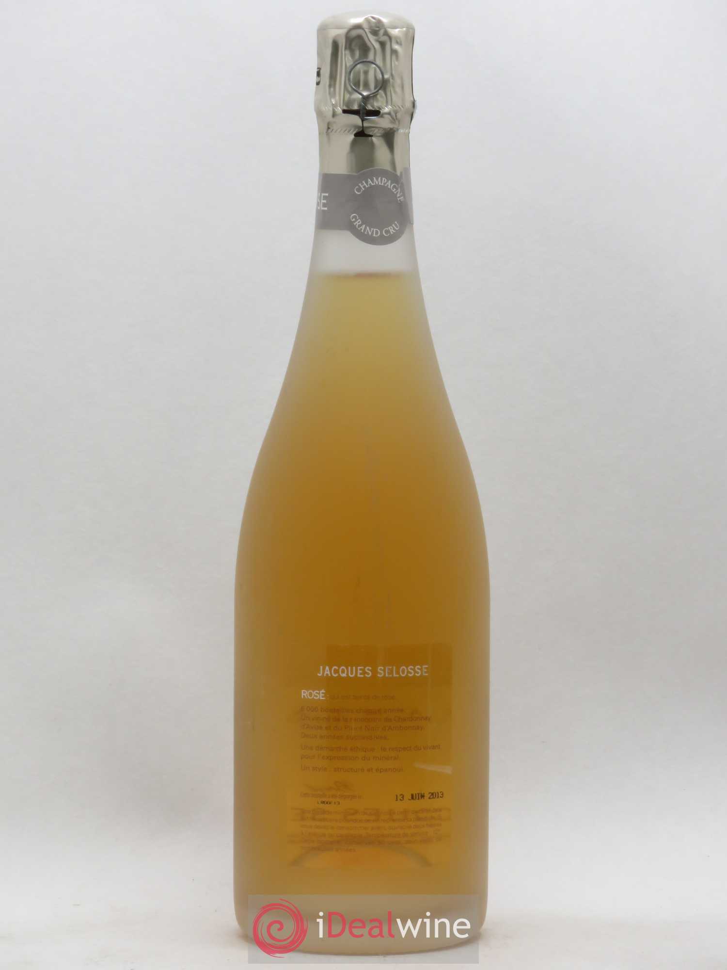 Rosé Brut Jacques Selosse - Lot de 1 bouteille - 1