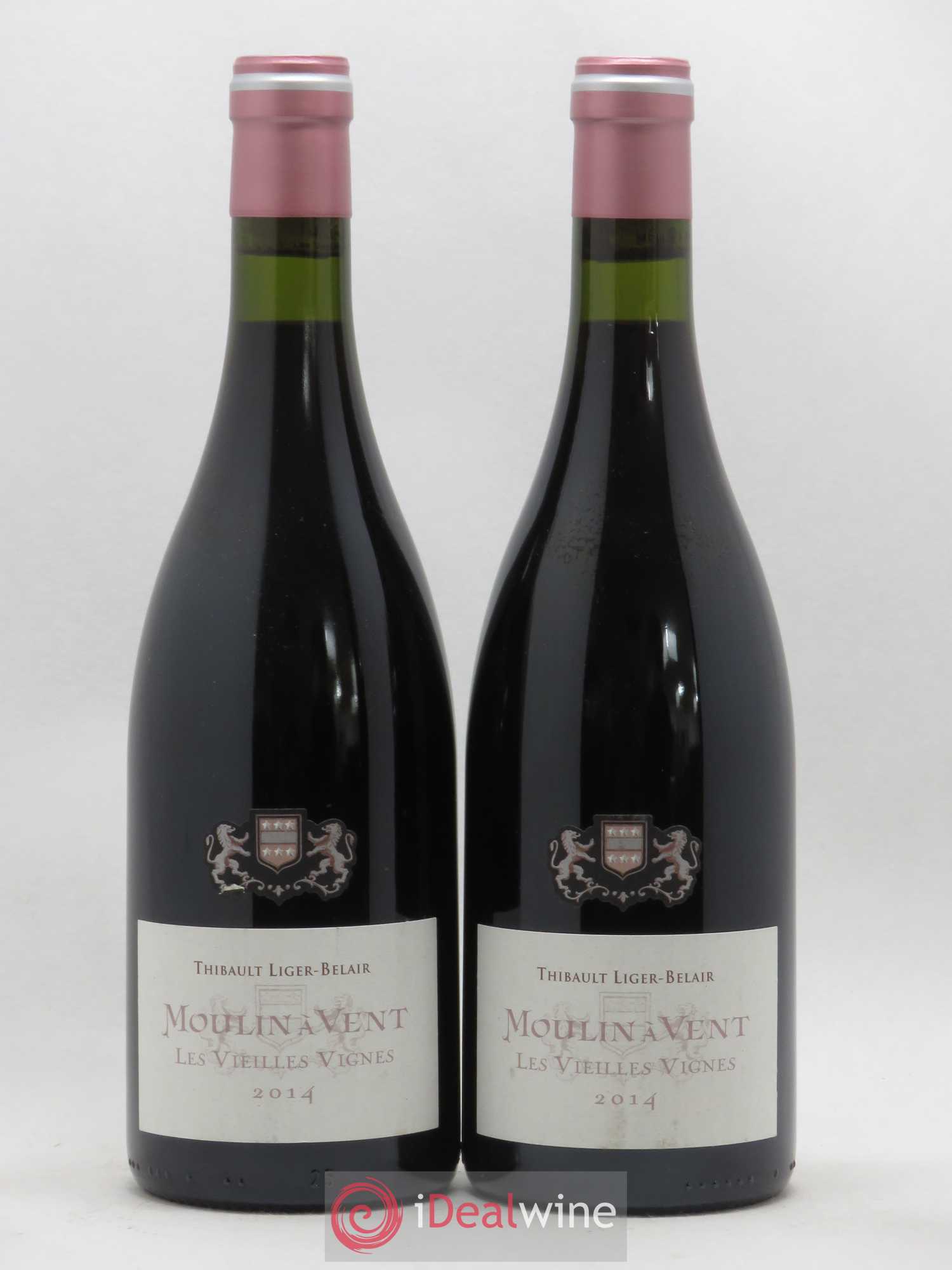 Moulin-à-Vent Les Vieilles Vignes Thibault Liger Belair (sans prix de réserve) 2014 - Posten von 2 Flaschen - 0