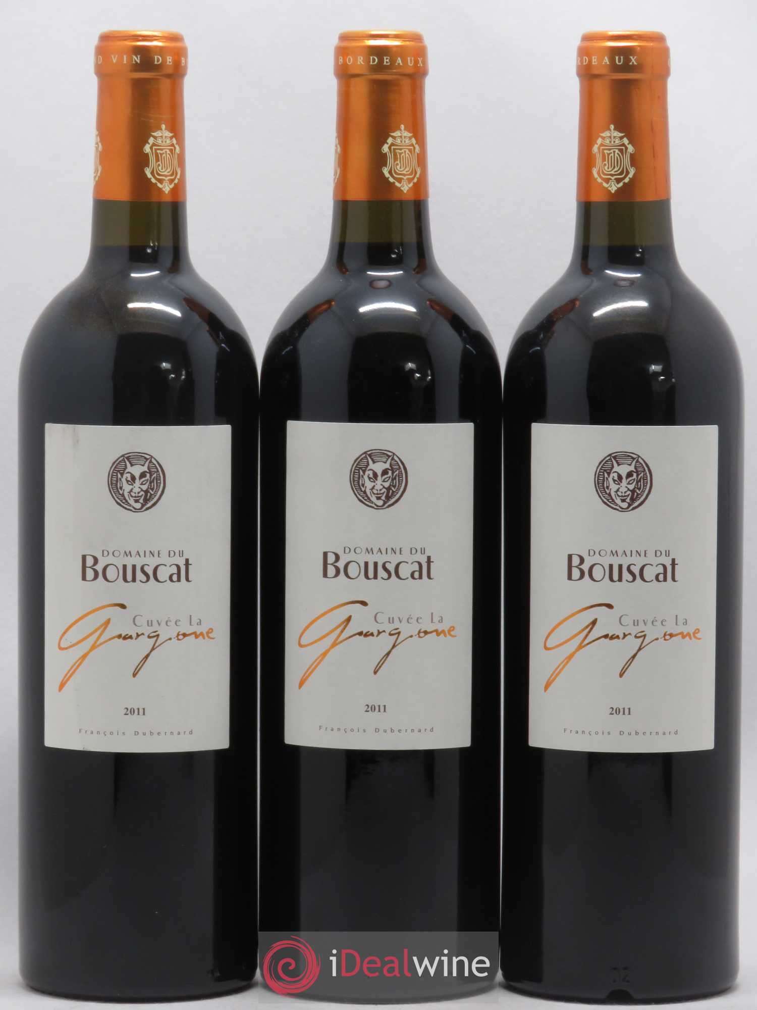 Bordeaux Supérieur Cuvée de la Gurgonne Domaine Bouscat (sans prix de réserve) 2011 - Lot de 6 bouteilles - 3