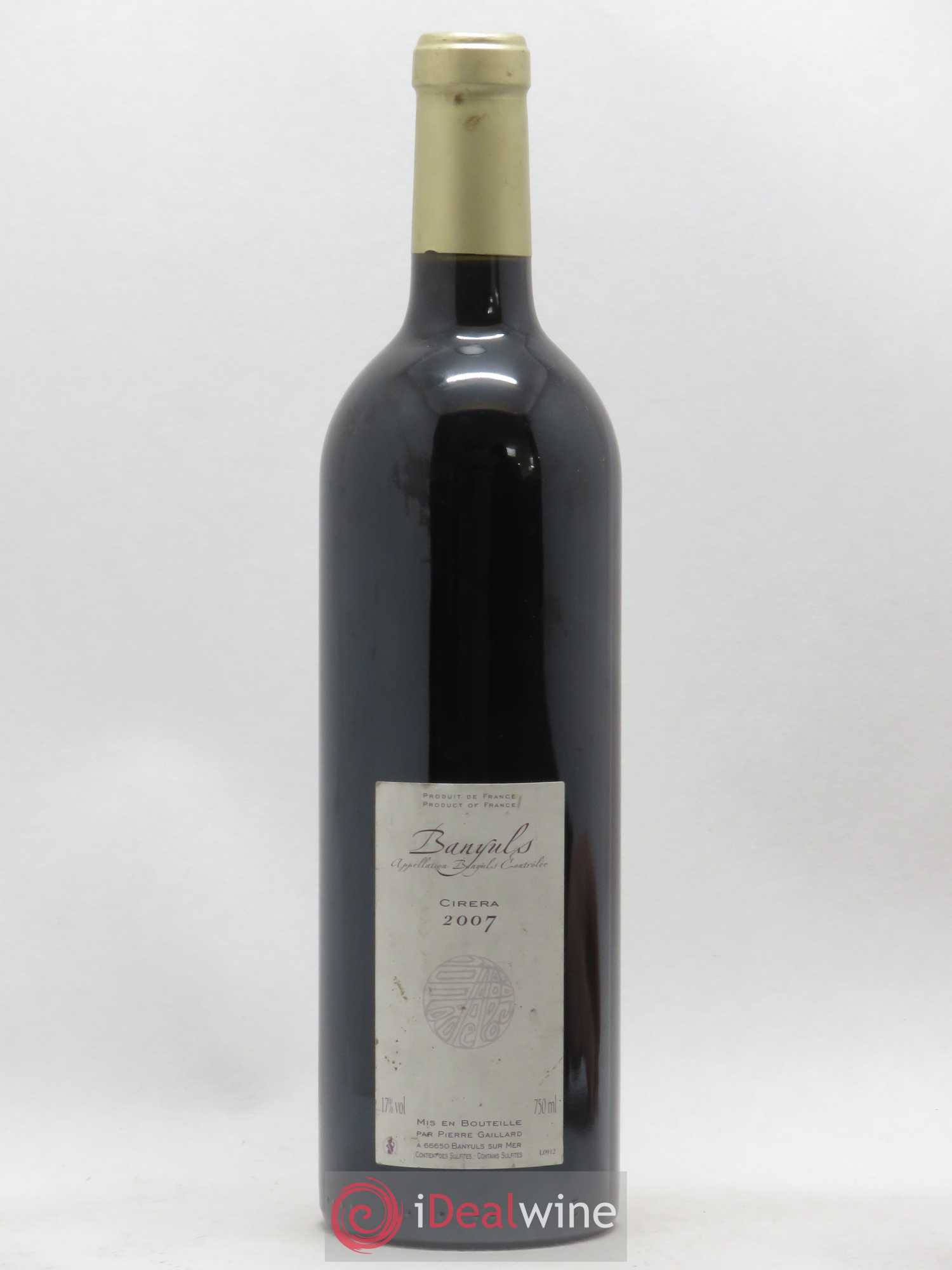 Banyuls Pierre Gaillard (sans prix de réserve) 2007 - Posten von 1 Flasche - 1