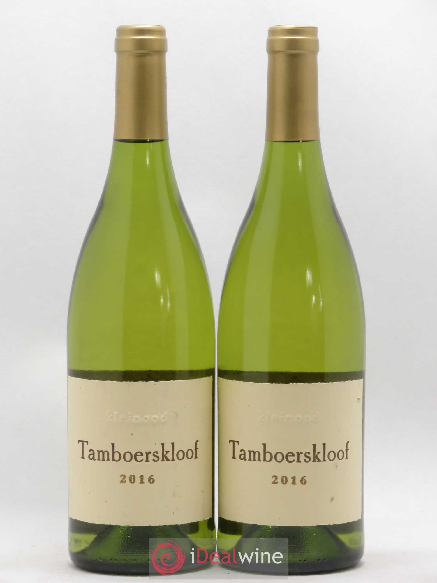 Afrique du Sud Kleinood Tamboerskloof Viognier (sans prix de réserve) 2016 - Posten von 2 Flaschen - 0