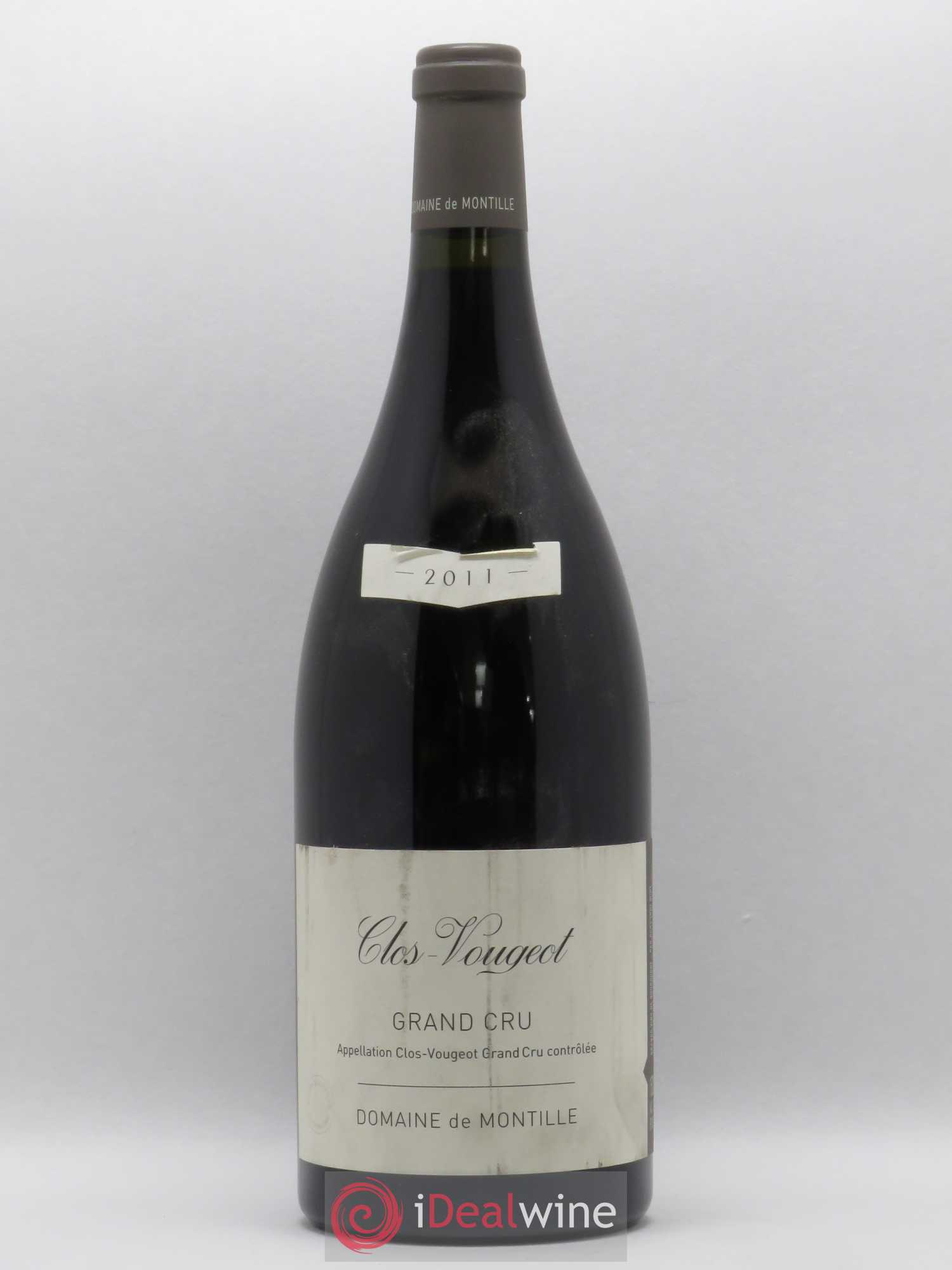 Clos de Vougeot Grand Cru De Montille (Domaine) 2011 - Lot de 1 magnum - 0