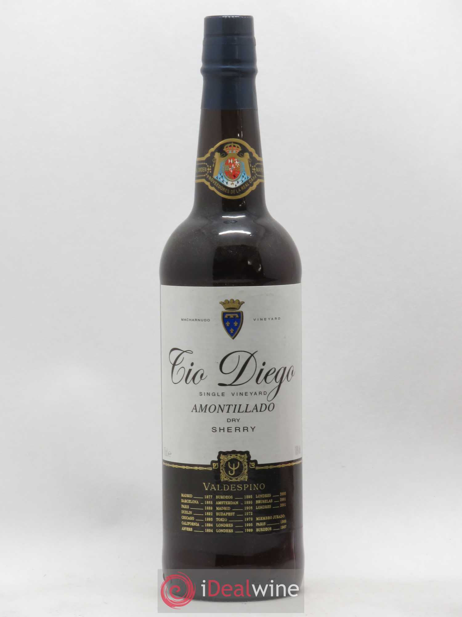 Espagne Jerez Valdespino Tio Diego Amontillado (sans prix de réserve) - Posten von 1 Flasche - 0