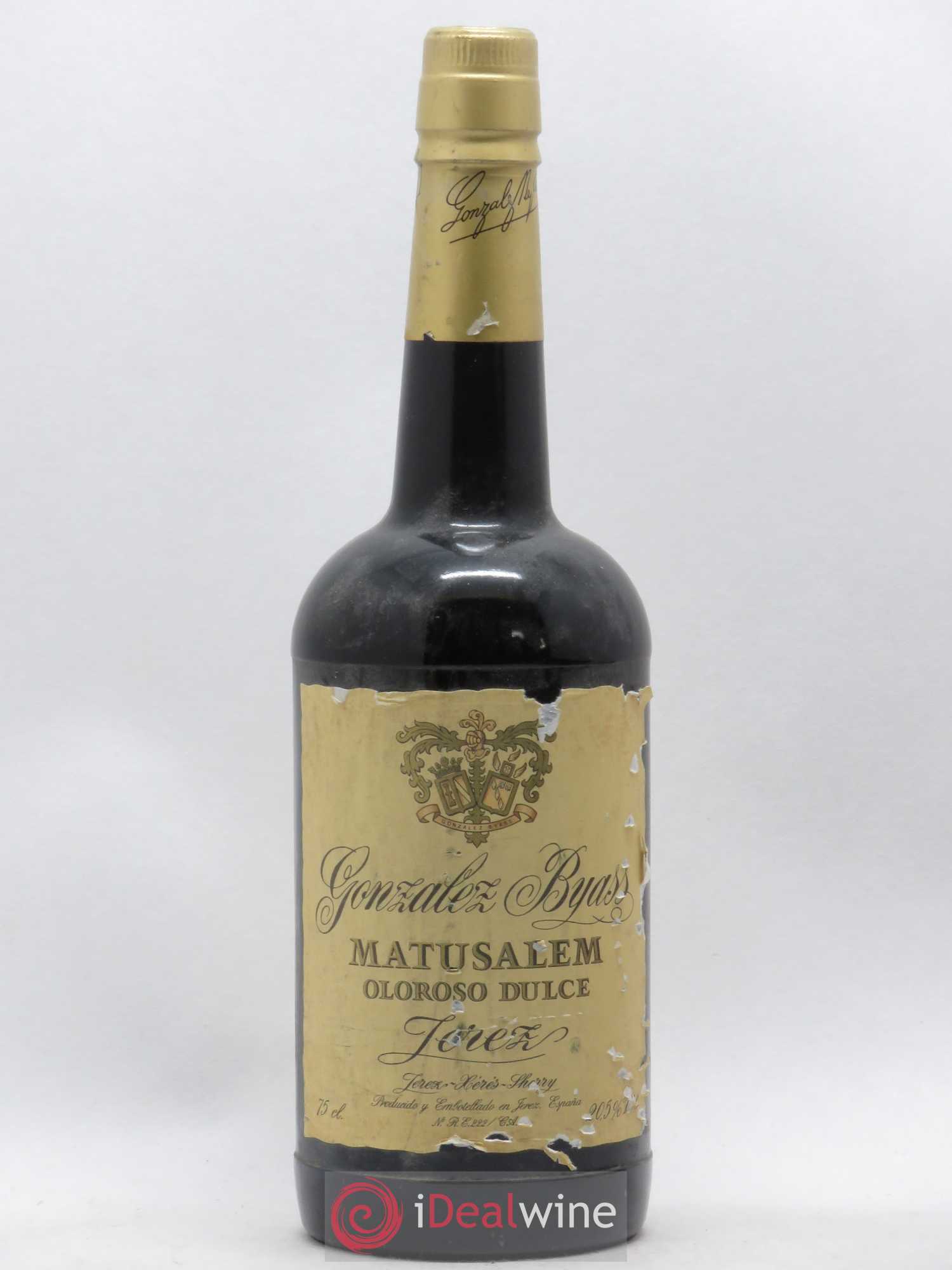 Espagne Jerez Matusalem Gonzalez Byass Oloroso Dulce (sans prix de réserve) - Posten von 1 Flasche - 0