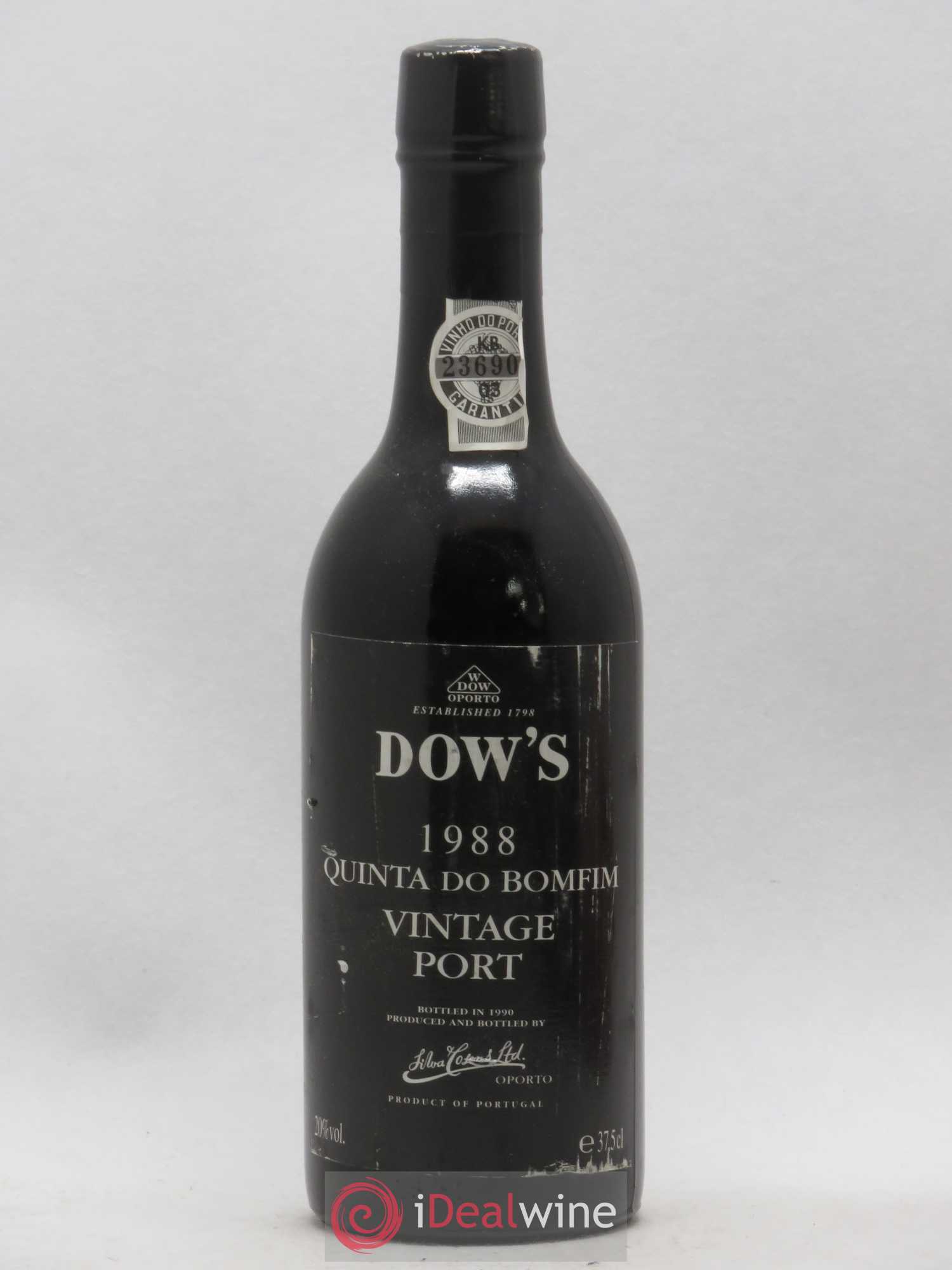 Porto Dow's Quinta Da Do Bomfim Vintage Port (sans prix de réserve) 1988 - Posten von 1 Demi-Flasche - 0