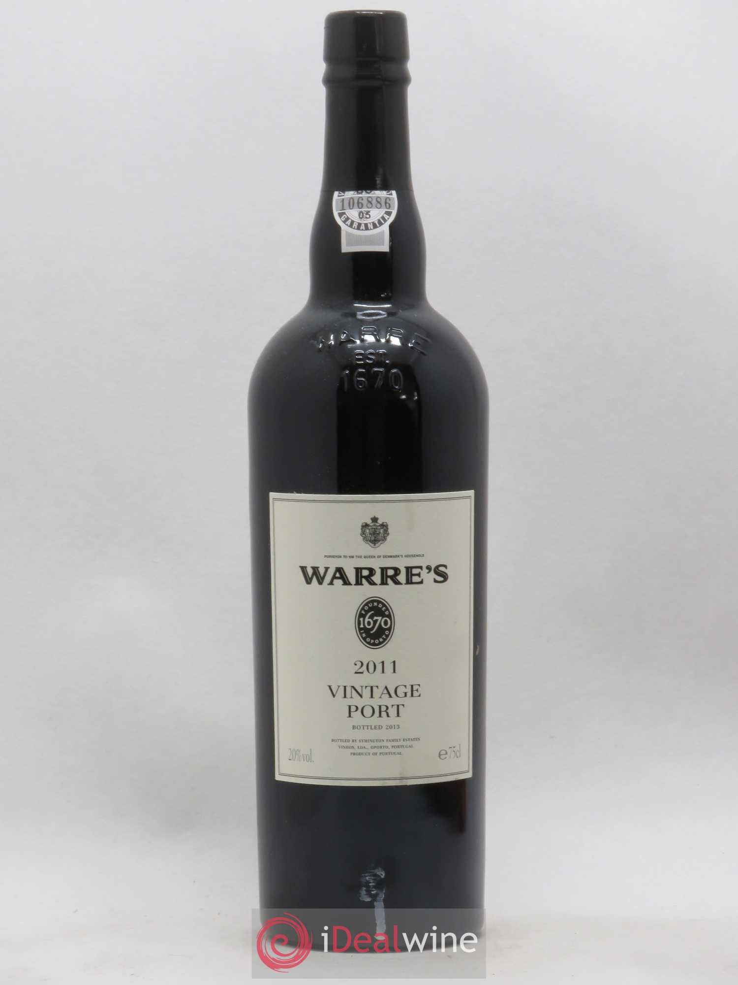 Portugal Warres (sans prix de réserve) 2011 - Posten von 1 Flasche - 0