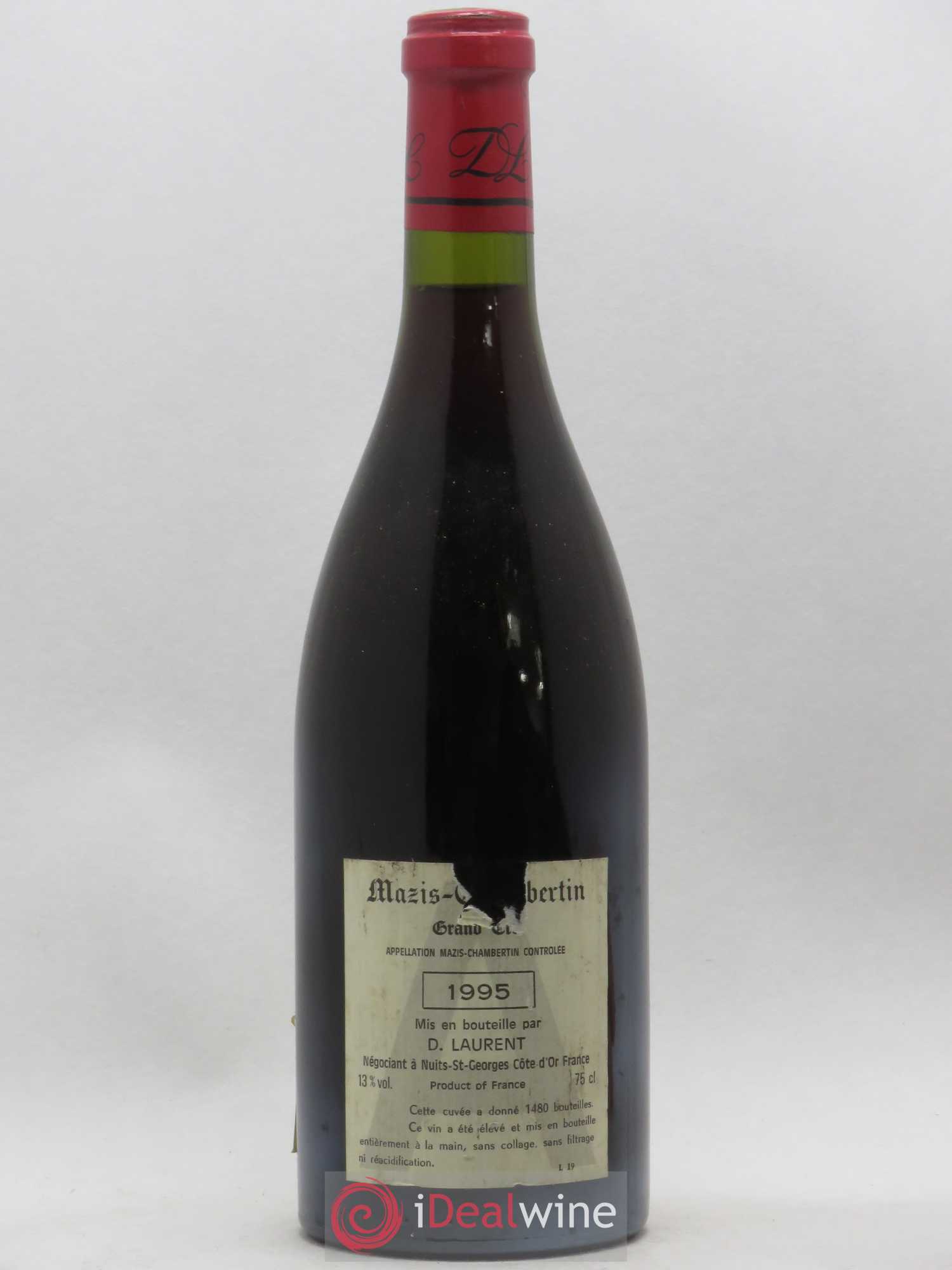 Mazis-Chambertin Grand Cru Dominique Laurent 1995 - Lot de 1 bouteille - 1
