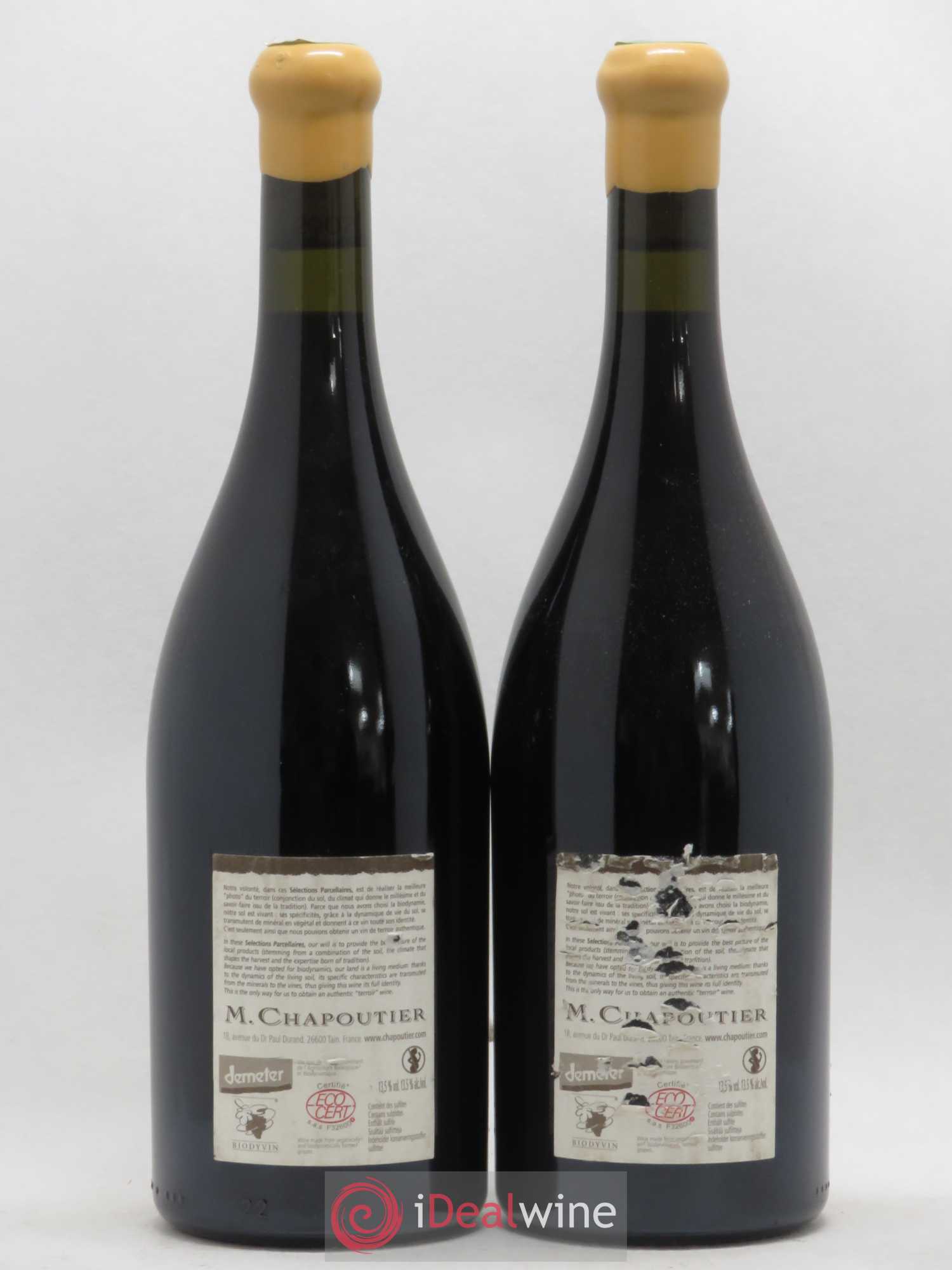 Hermitage Ermitage l'Ermite Chapoutier 2007 - Lot de 2 bouteilles - 1